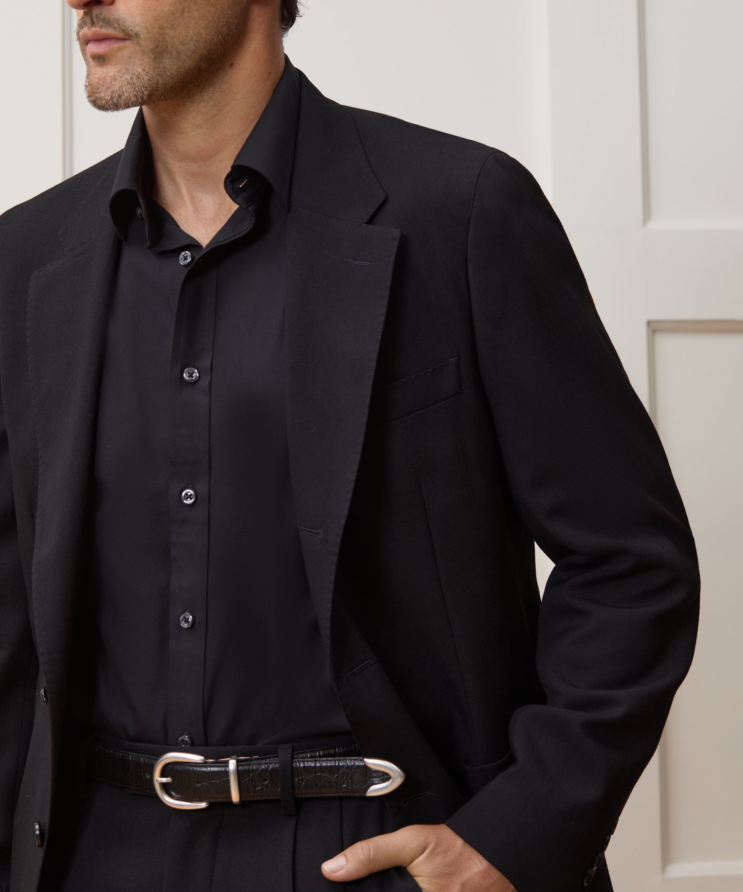 Relaxed Italian Gabardine Madison Suit - Image 4