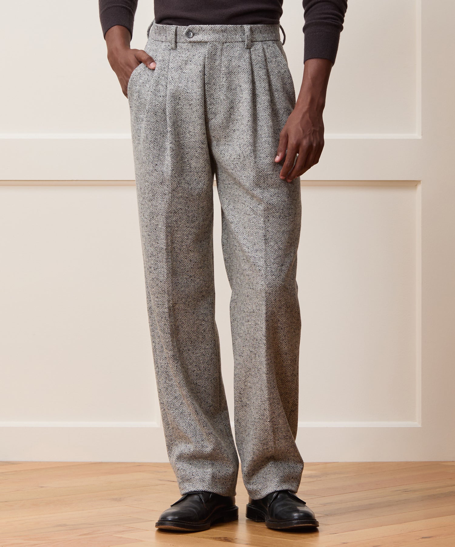 Italian Donegal Herringbone Wythe Suit - Image 8