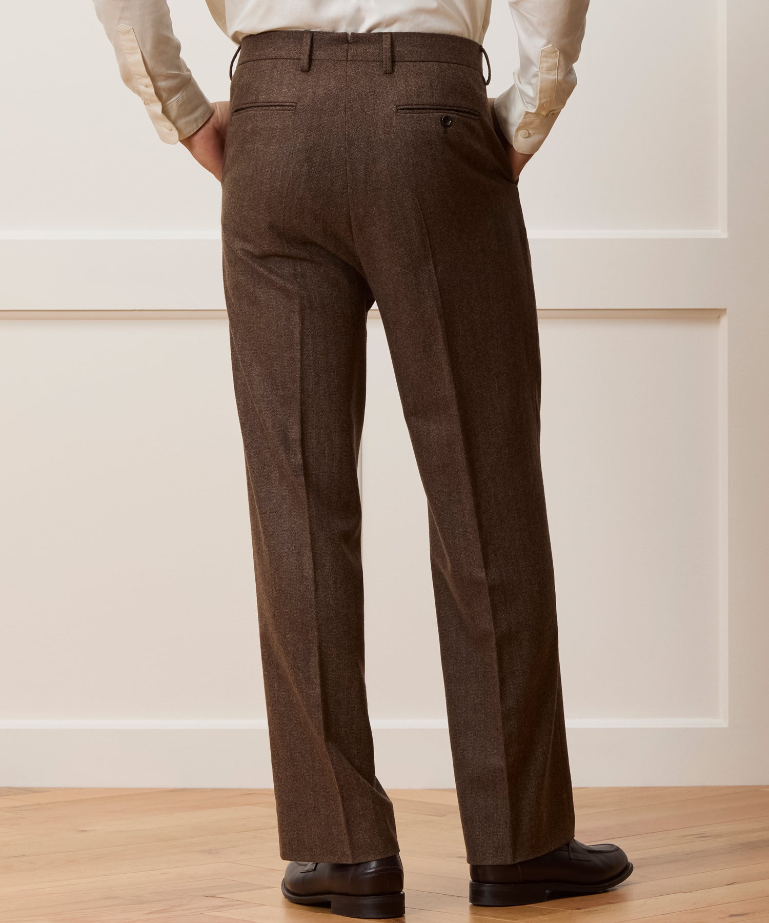 Italian Flannel Herringbone Wythe Suit - Image 7
