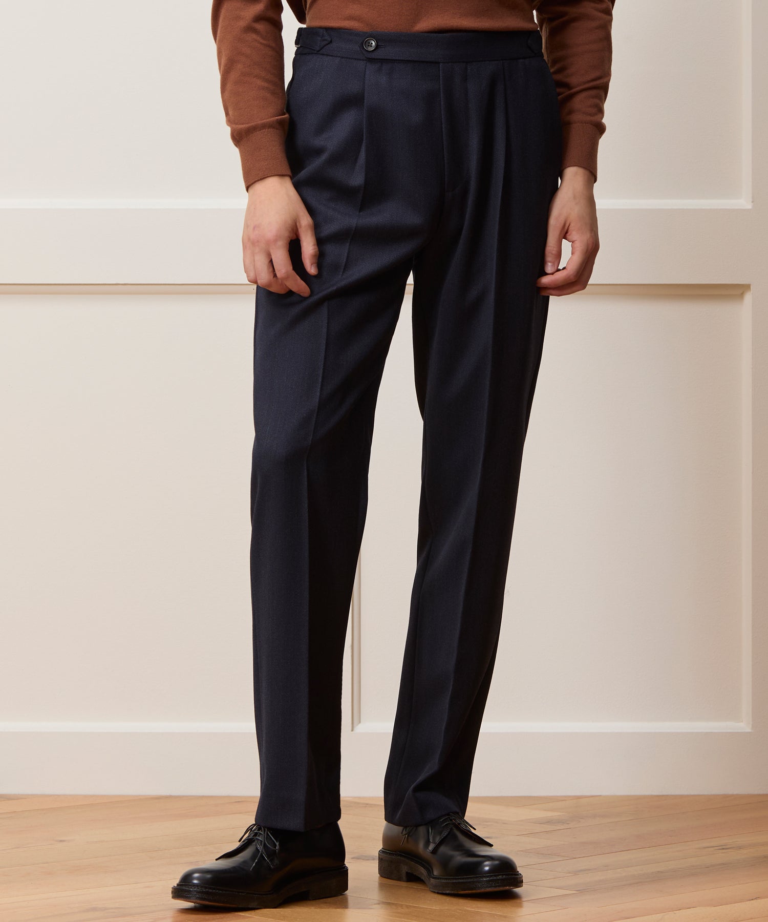 Italian Cavalry Twill Side Tab Trouser - Image 2