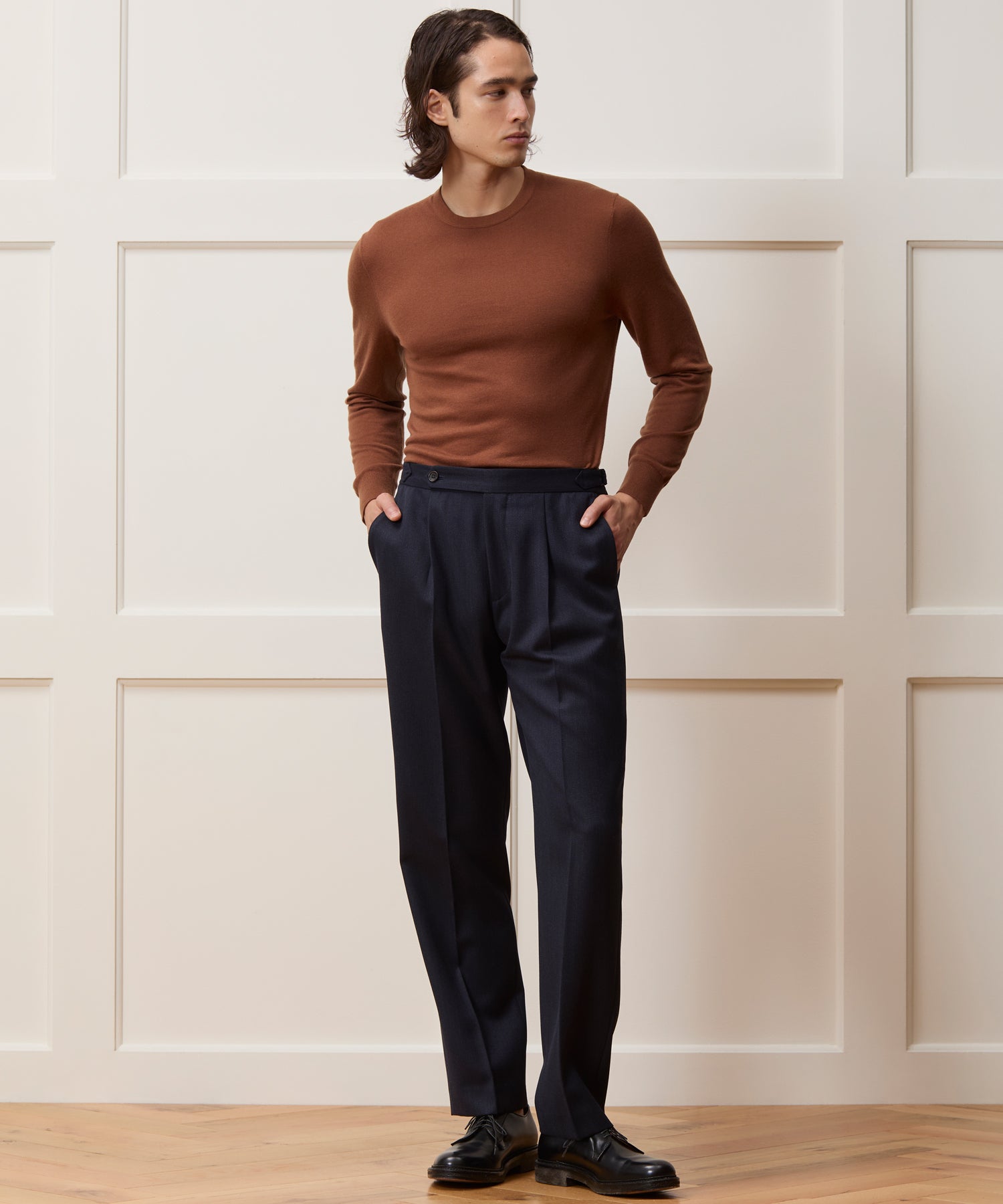 Italian Cavalry Twill Side Tab Trouser - Image 3