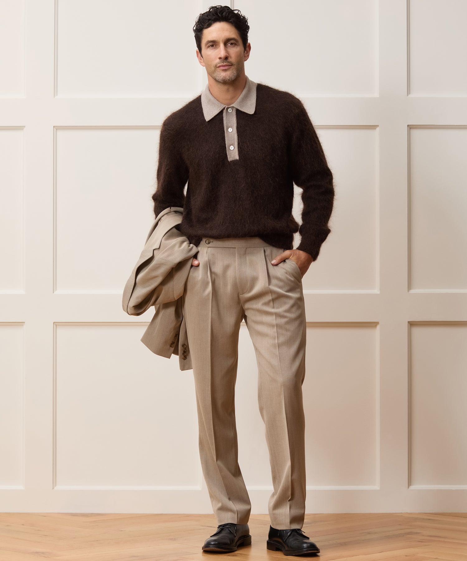 Italian Cavalry Twill Madison Suit - Image 6