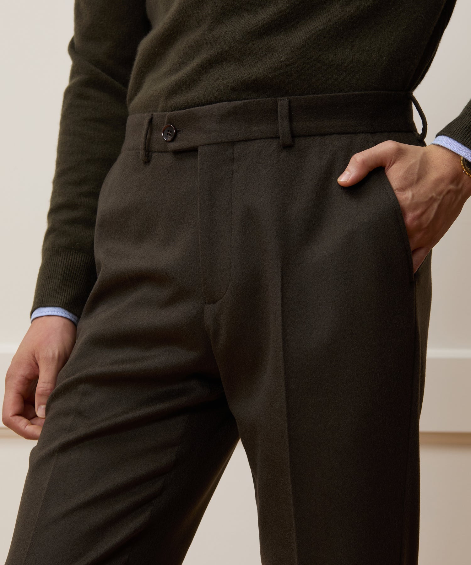 Italian Cashmere Sutton Trouser - Image 5