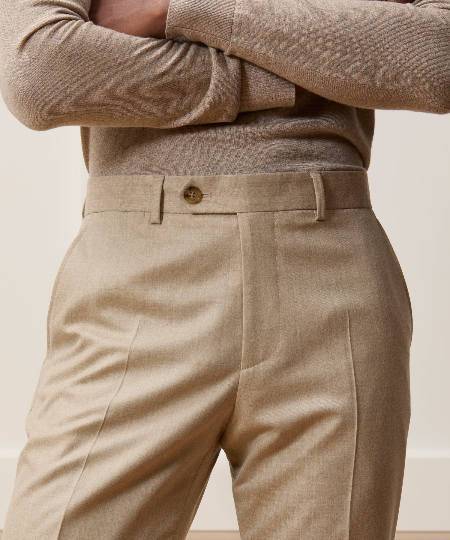 Italian Flannel Sutton Trouser - Image 4
