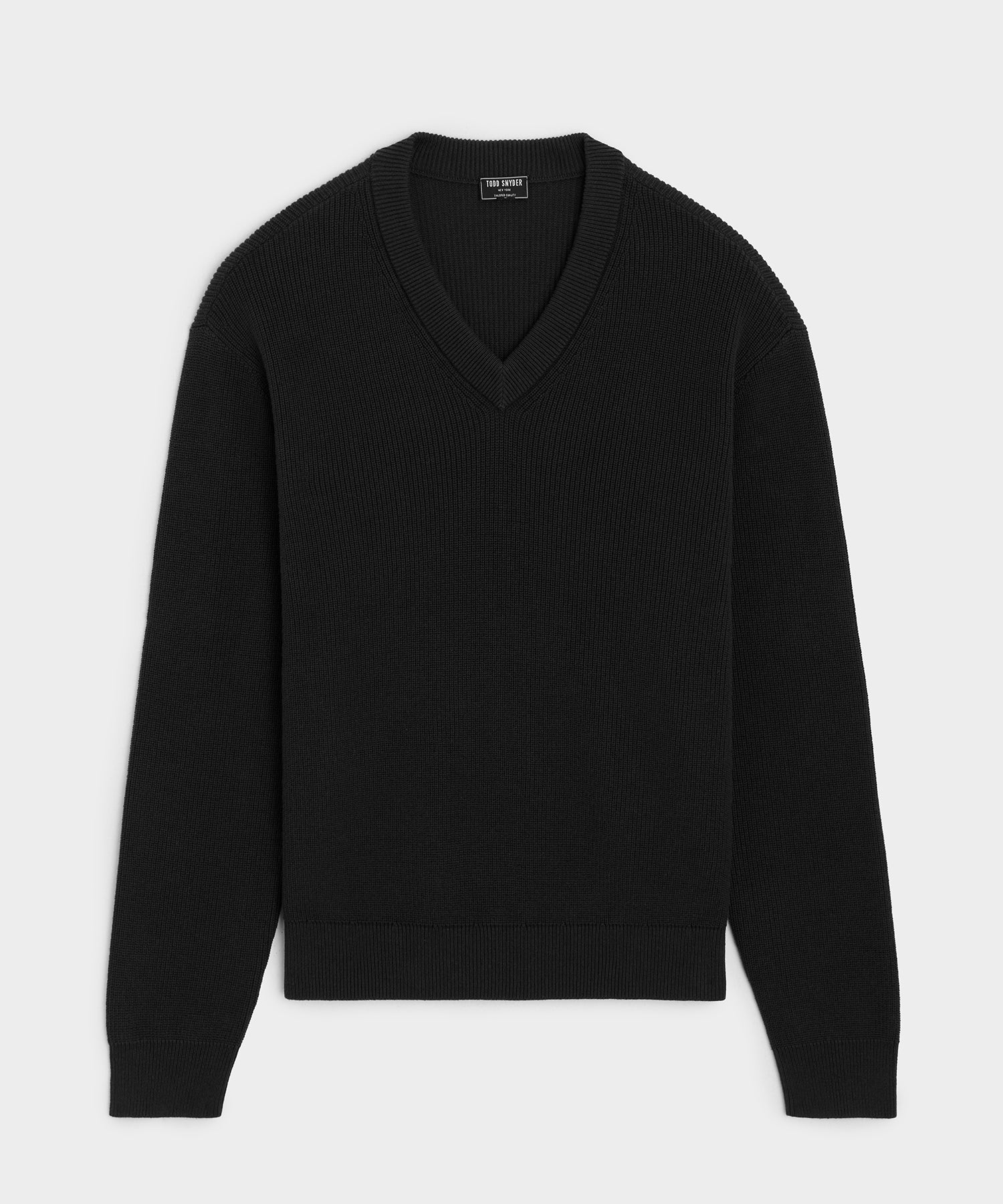 Relaxed Beechwood V-Neck Sweater