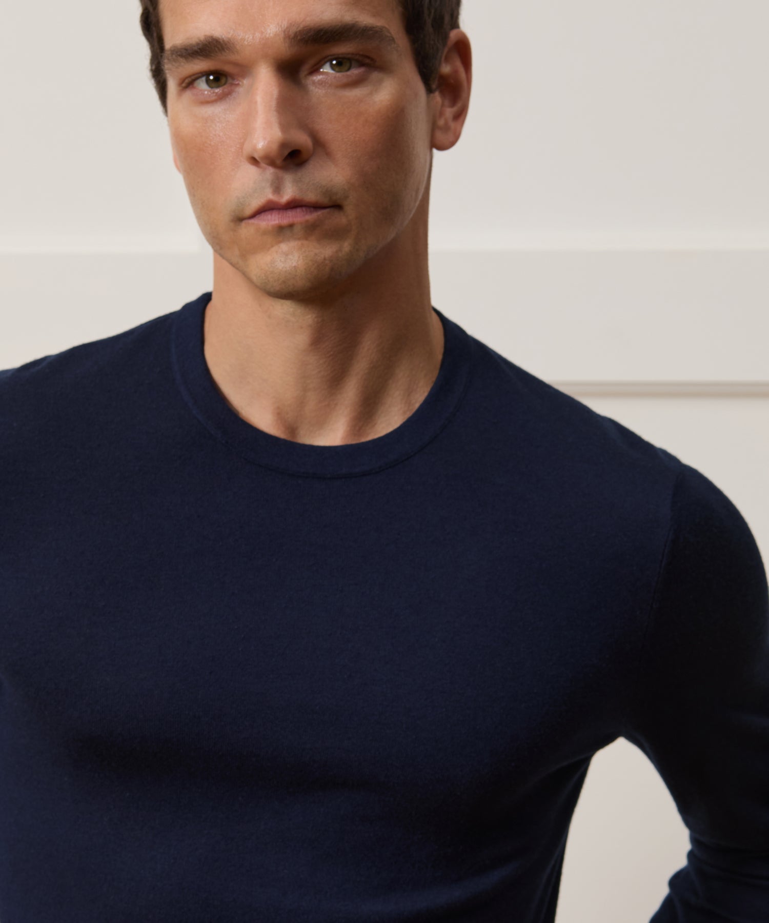 Silk-Cashmere Crewneck Sweater - Image 4