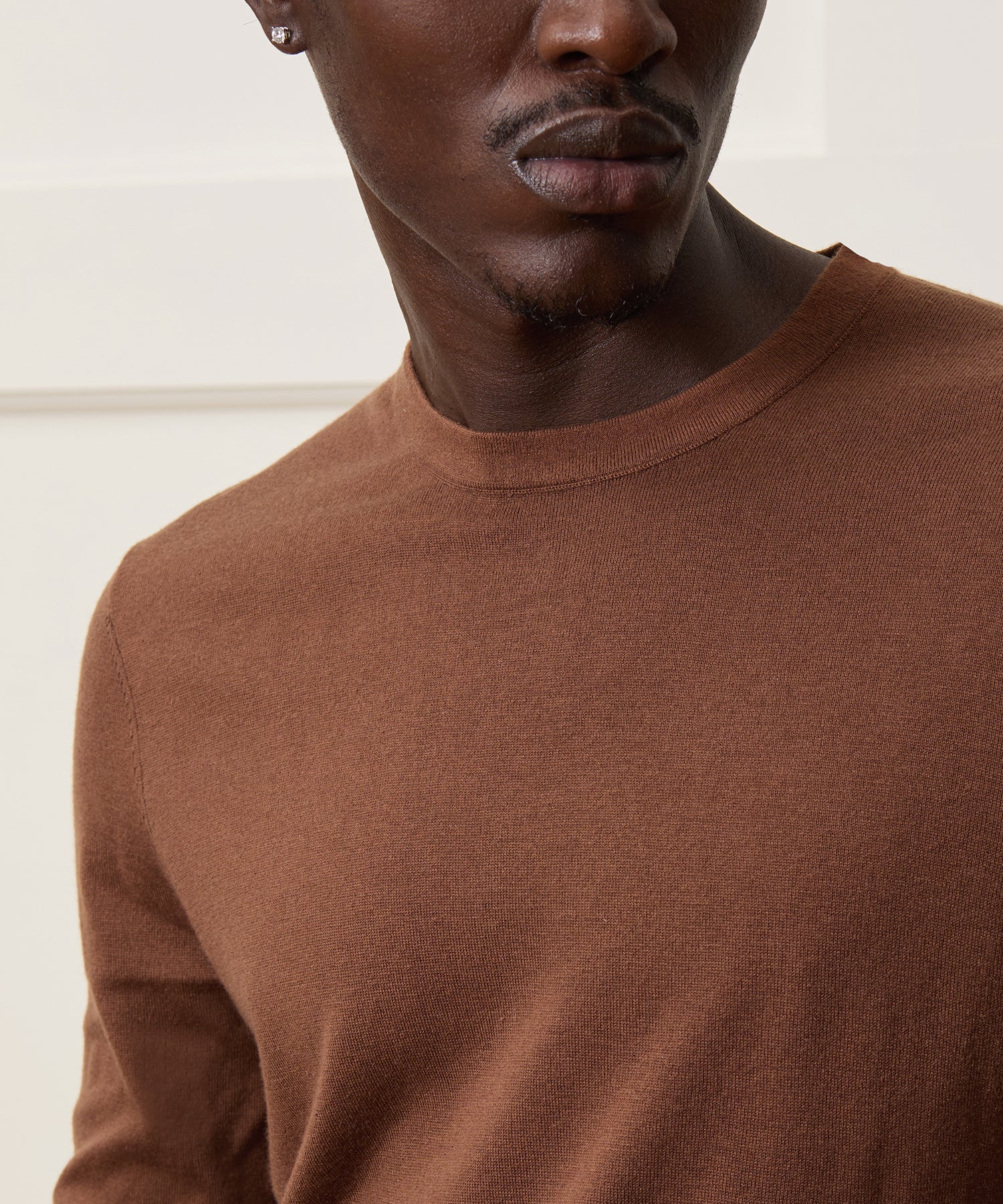 Silk-Cashmere Crewneck Sweater - Image 4