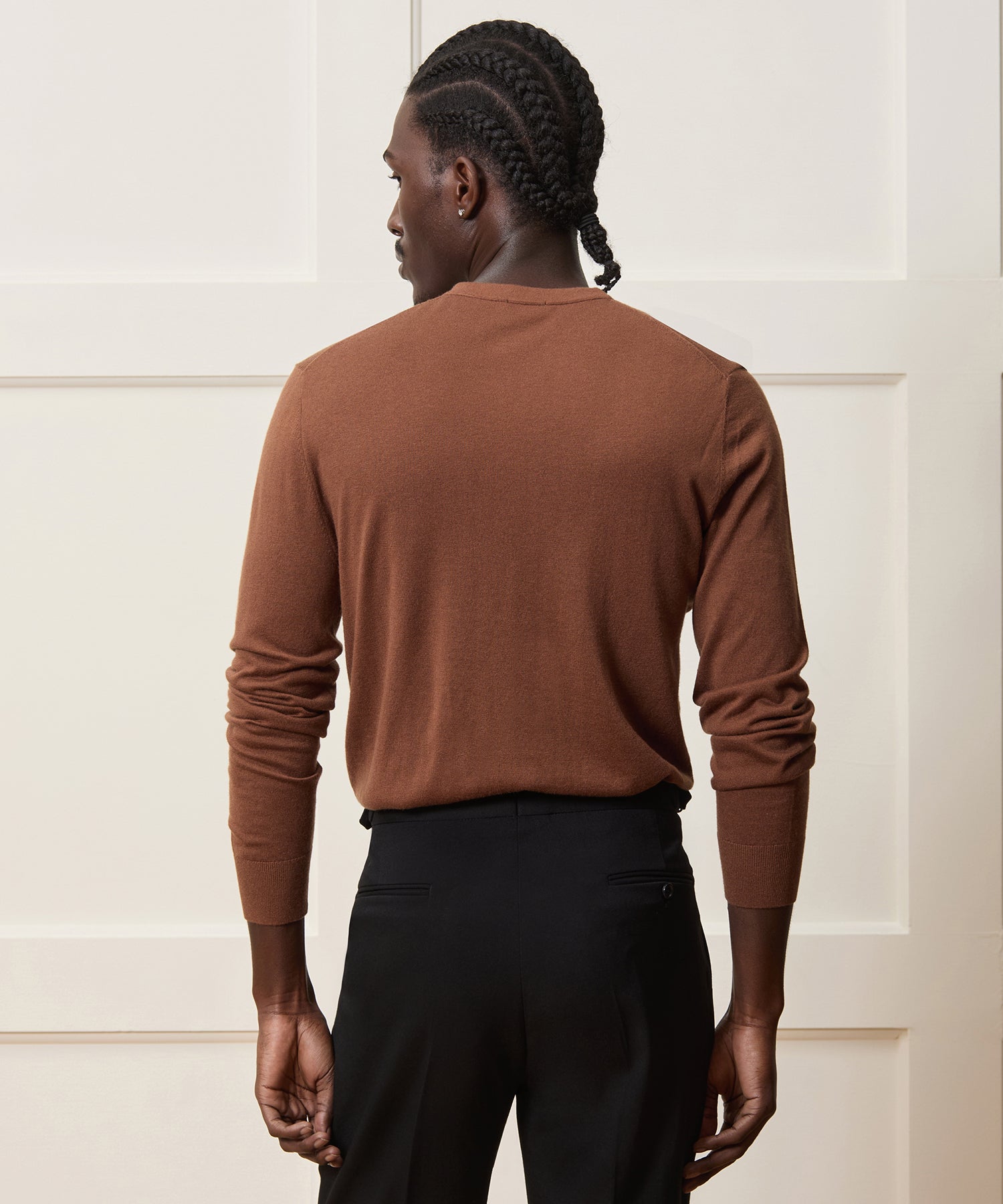 Silk-Cashmere Crewneck Sweater - Image 5