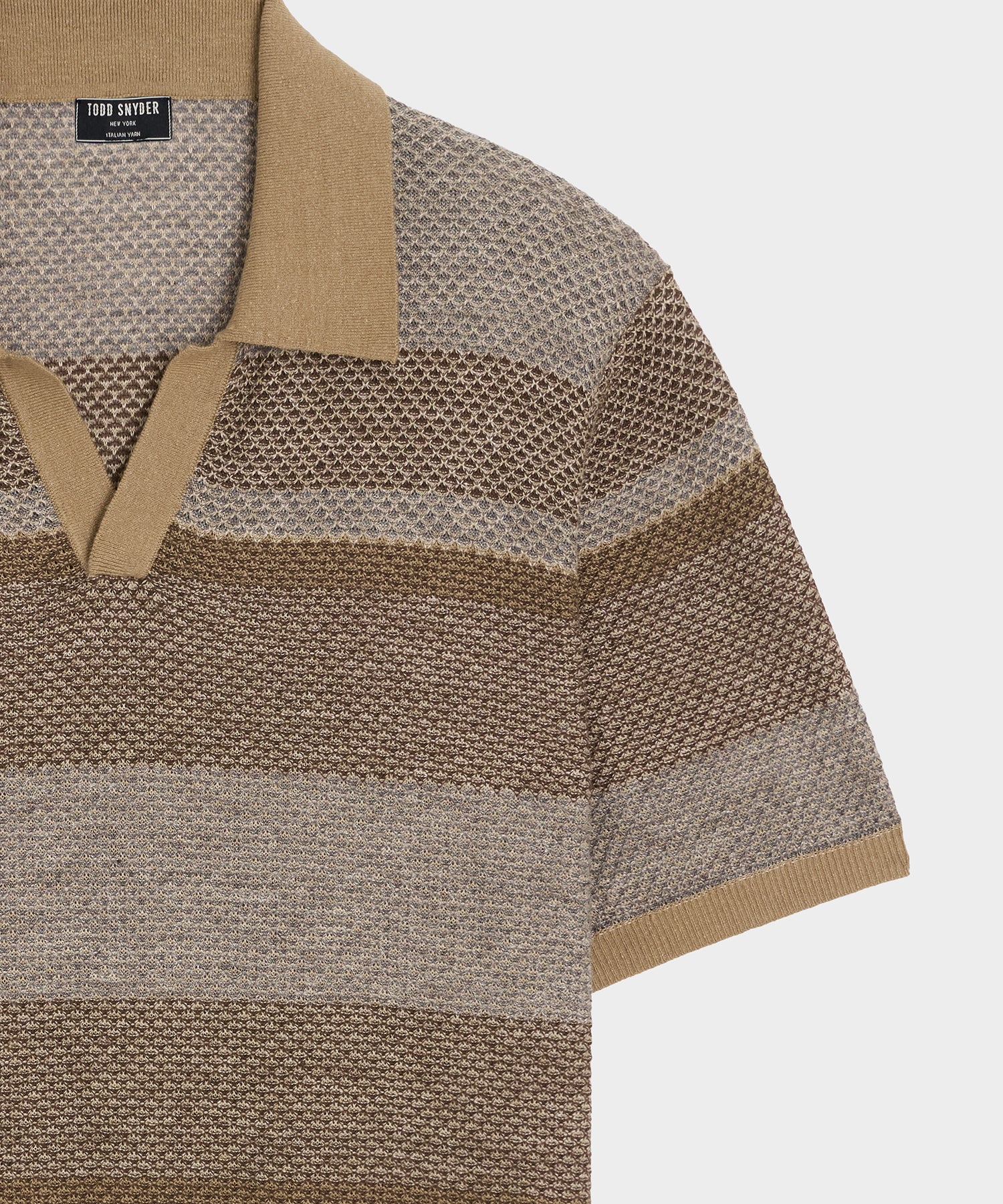 Linen-Cotton Montauk Sweater Polo - Image 6