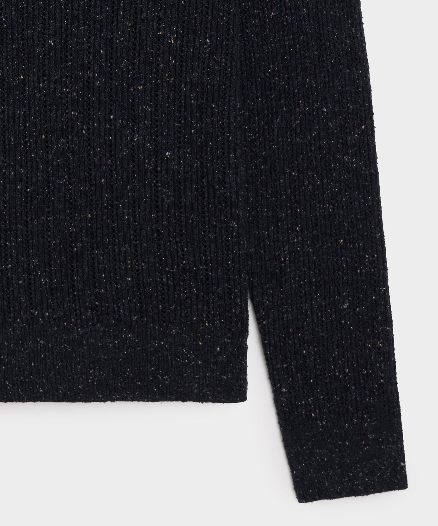 Textured Wool Sweater Polo - Image 7