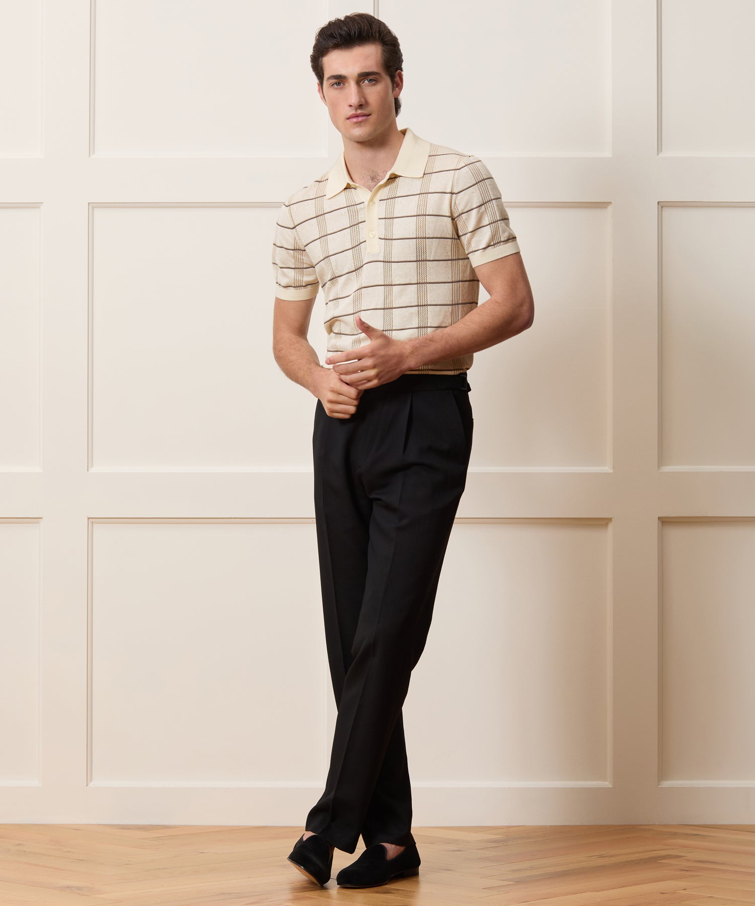 Silk-Cotton Sweater Polo - Image 3