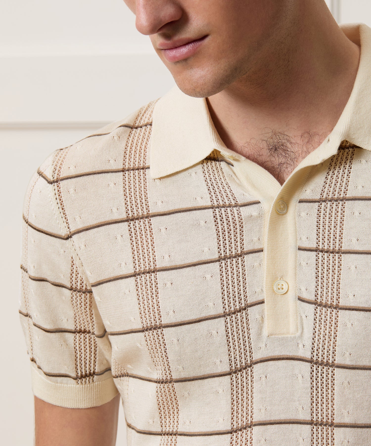 Silk-Cotton Sweater Polo - Image 4