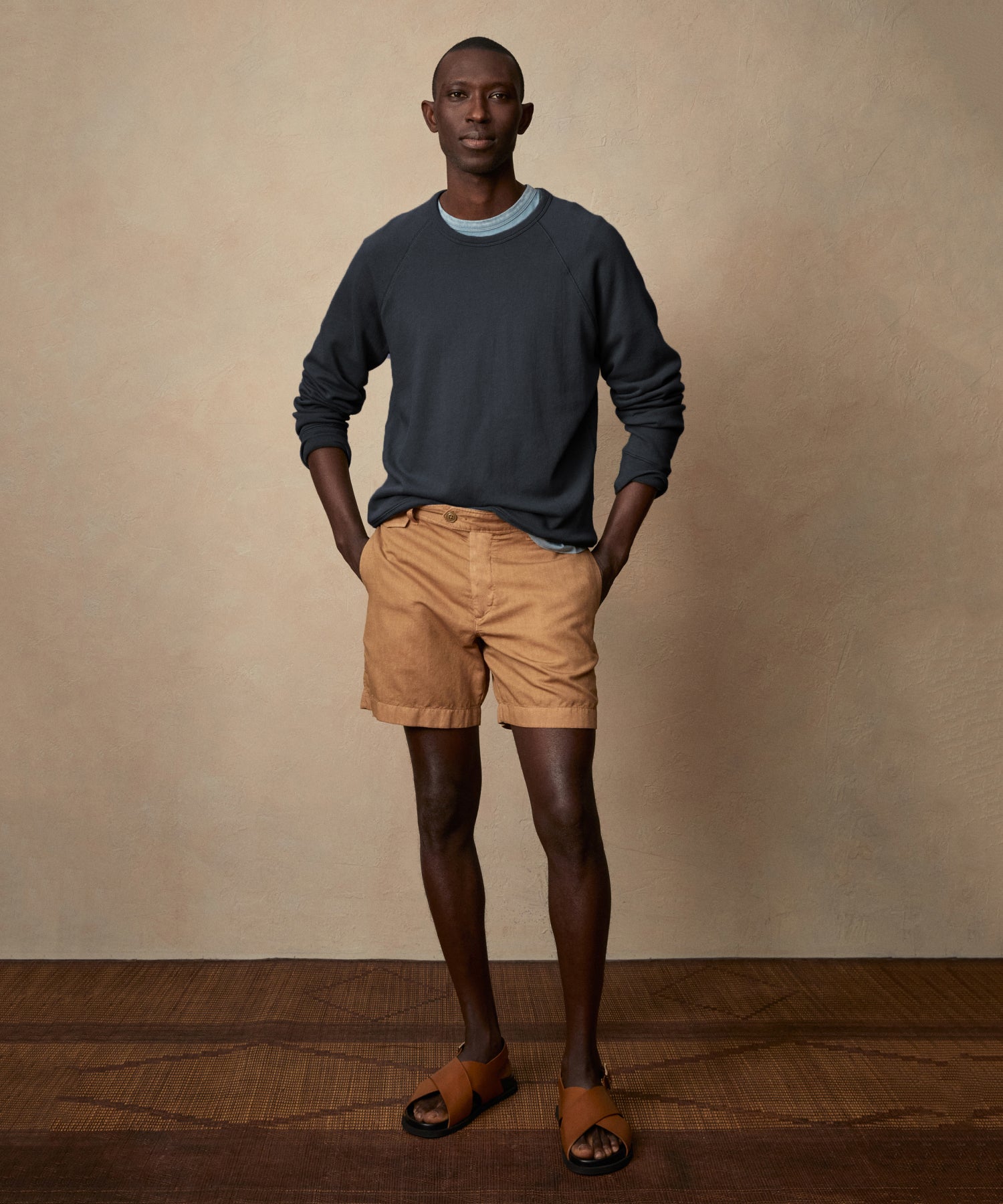 Surf Terry Sweatshirt In Railings - Image 4