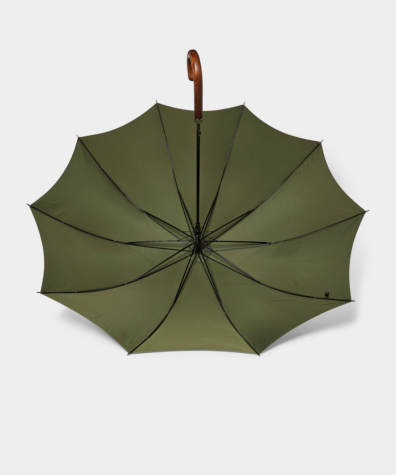 Fox Umbrellas Large Umbrella in Olive - Image 3