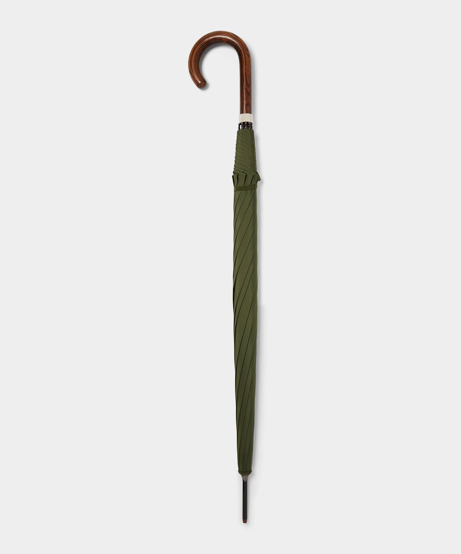 Fox Umbrellas Large Umbrella in Olive - Image 2