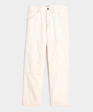 Relaxed Selvedge Carpenter Jean in White