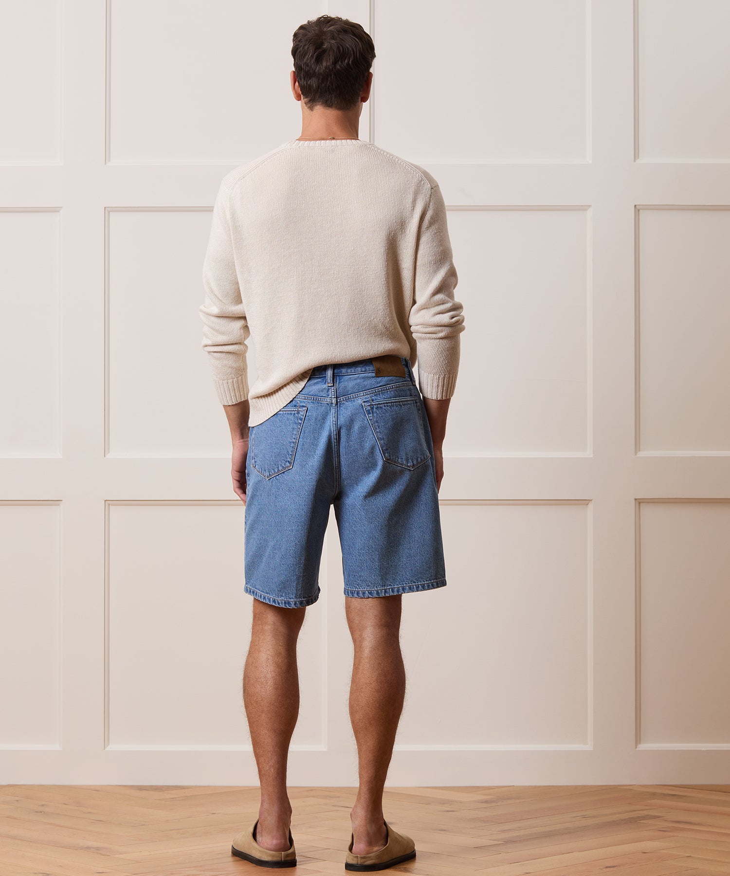 8 Relaxed Denim Short - Image 7
