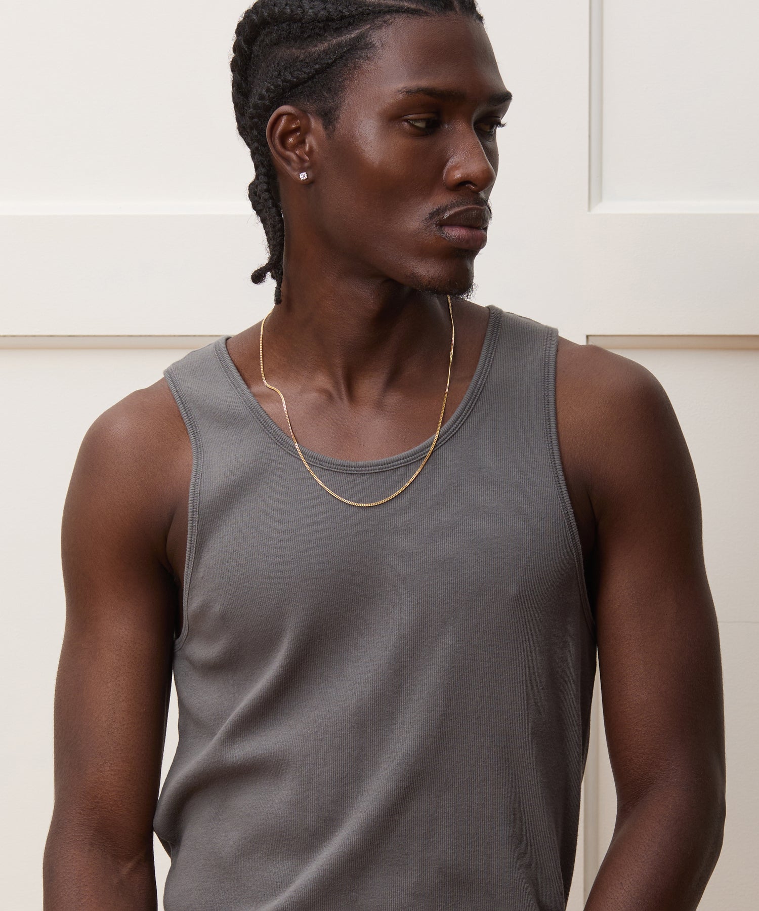 Slim Ribbed Tank - Image 4