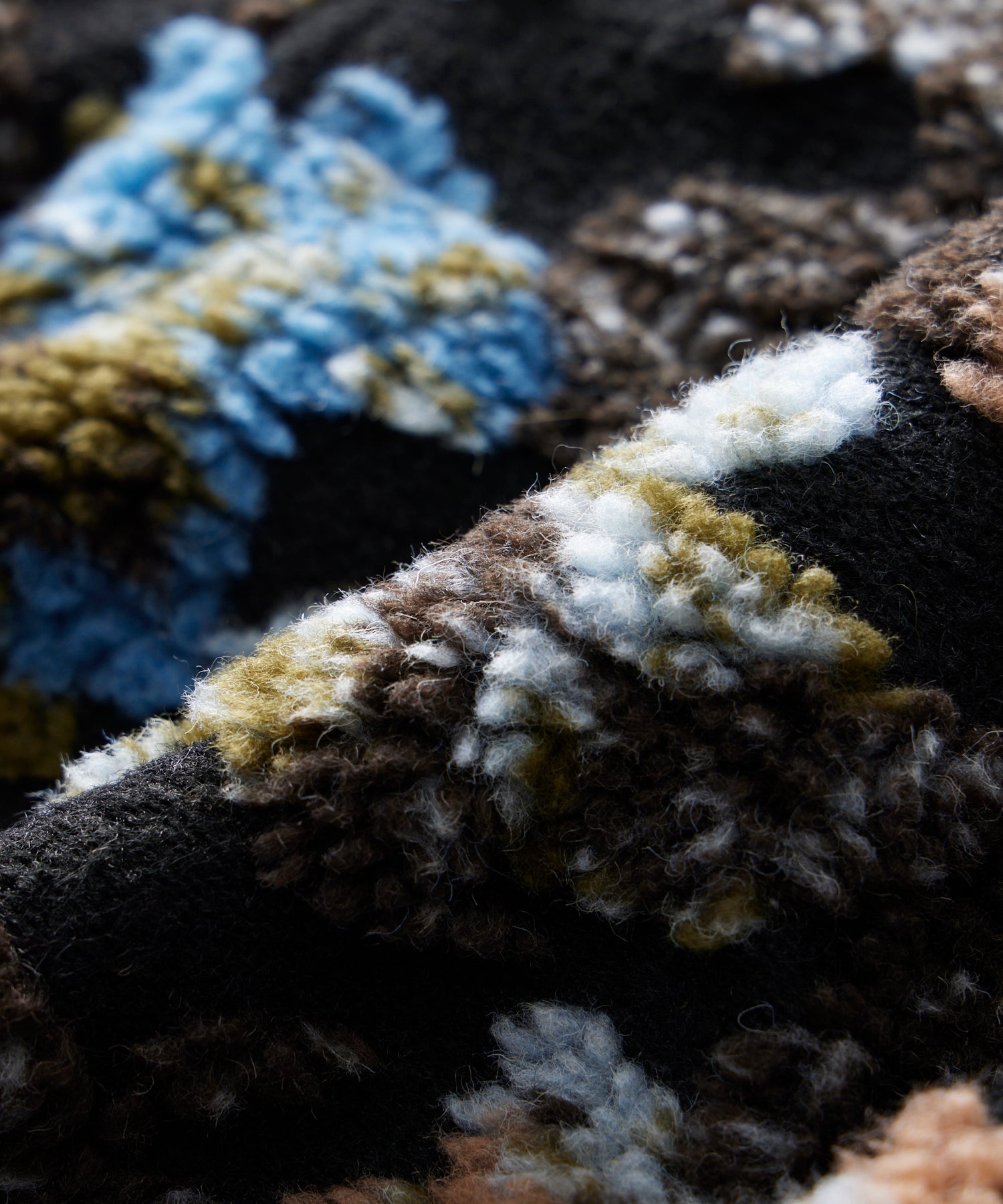 Sherpa Knit Chore Jacket in Espresso Bean - Image 2