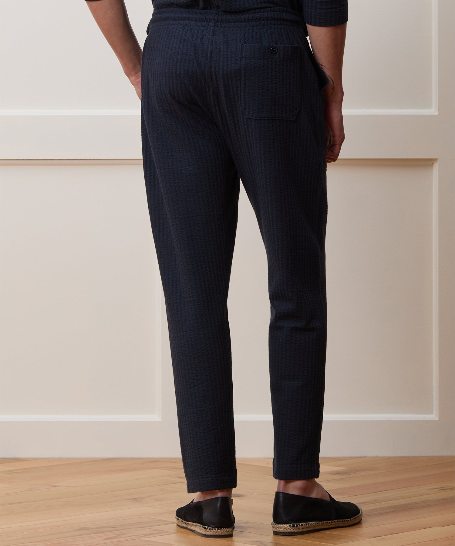 Relaxed Seersucker Pant - Image 4