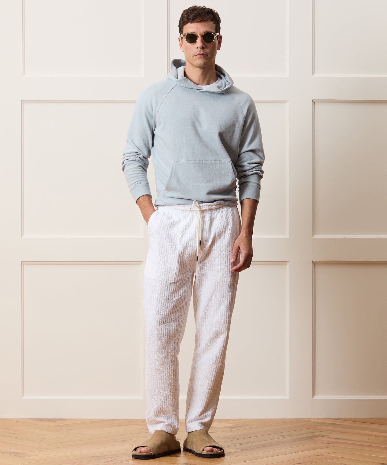 Relaxed Seersucker Pant - Image 3