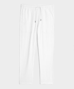 Relaxed Seersucker Pant
