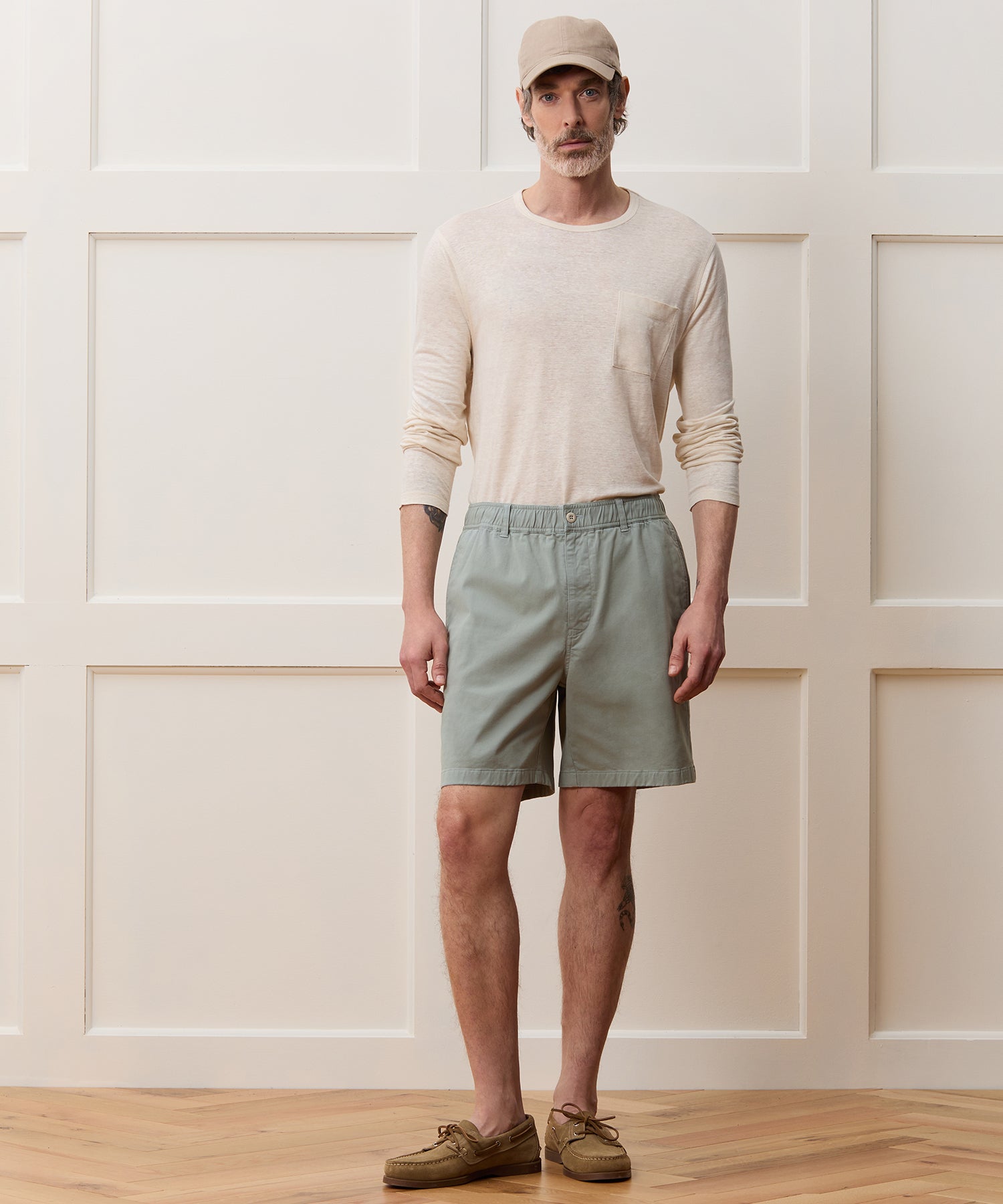 Linen Jersey Pocket Tee - Image 3