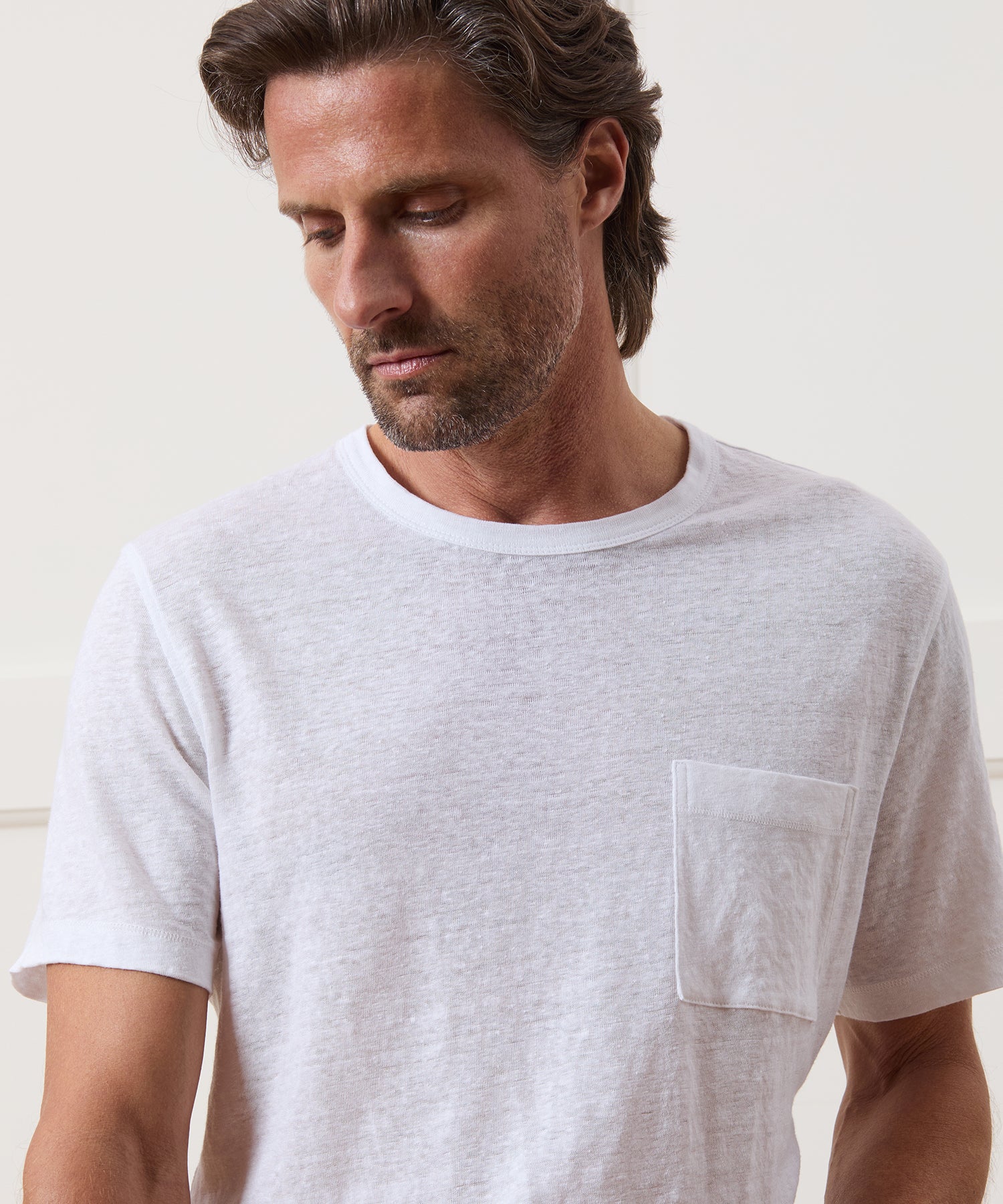 Linen Pocket Tee - Image 4