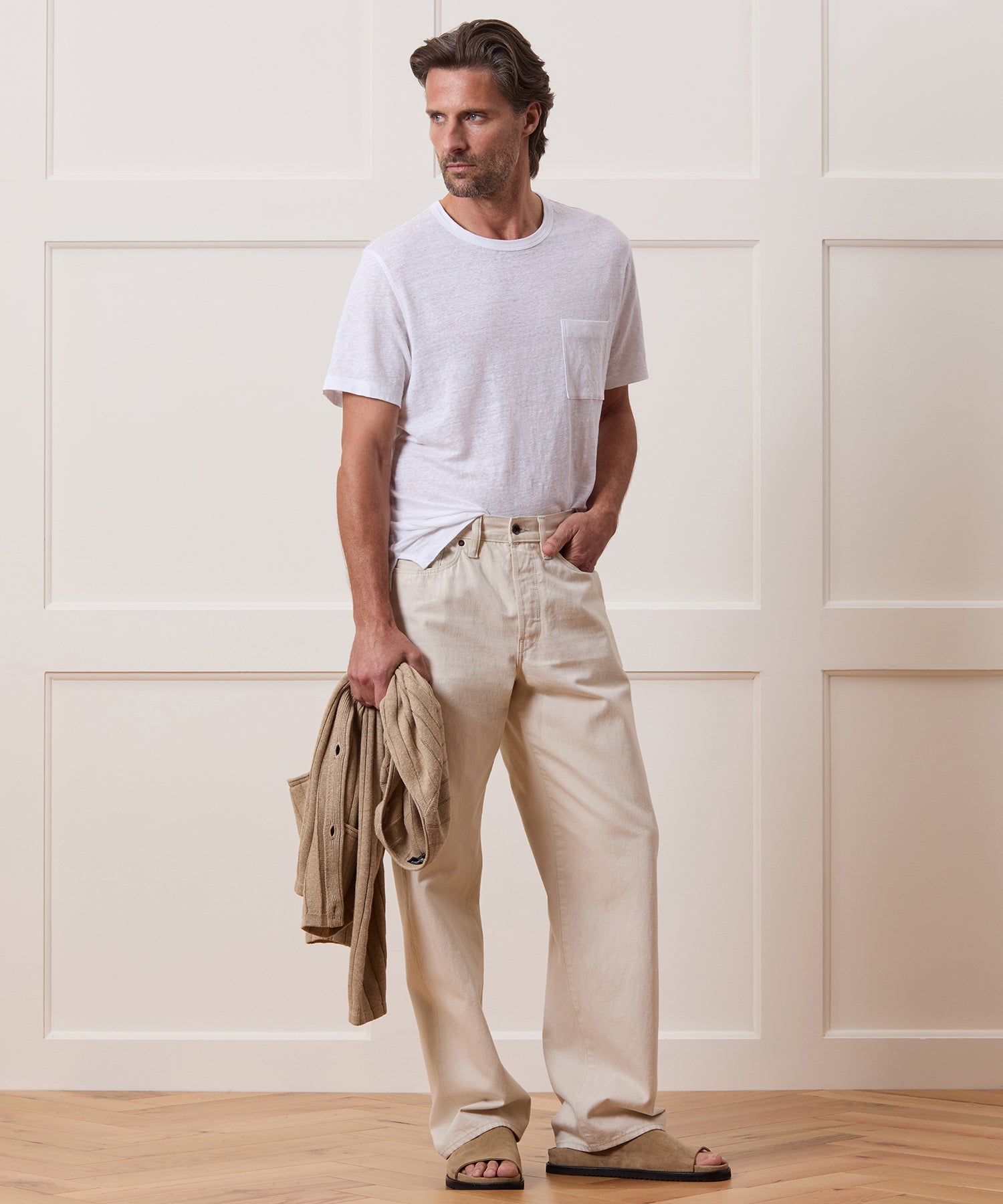 Linen Pocket Tee - Image 3