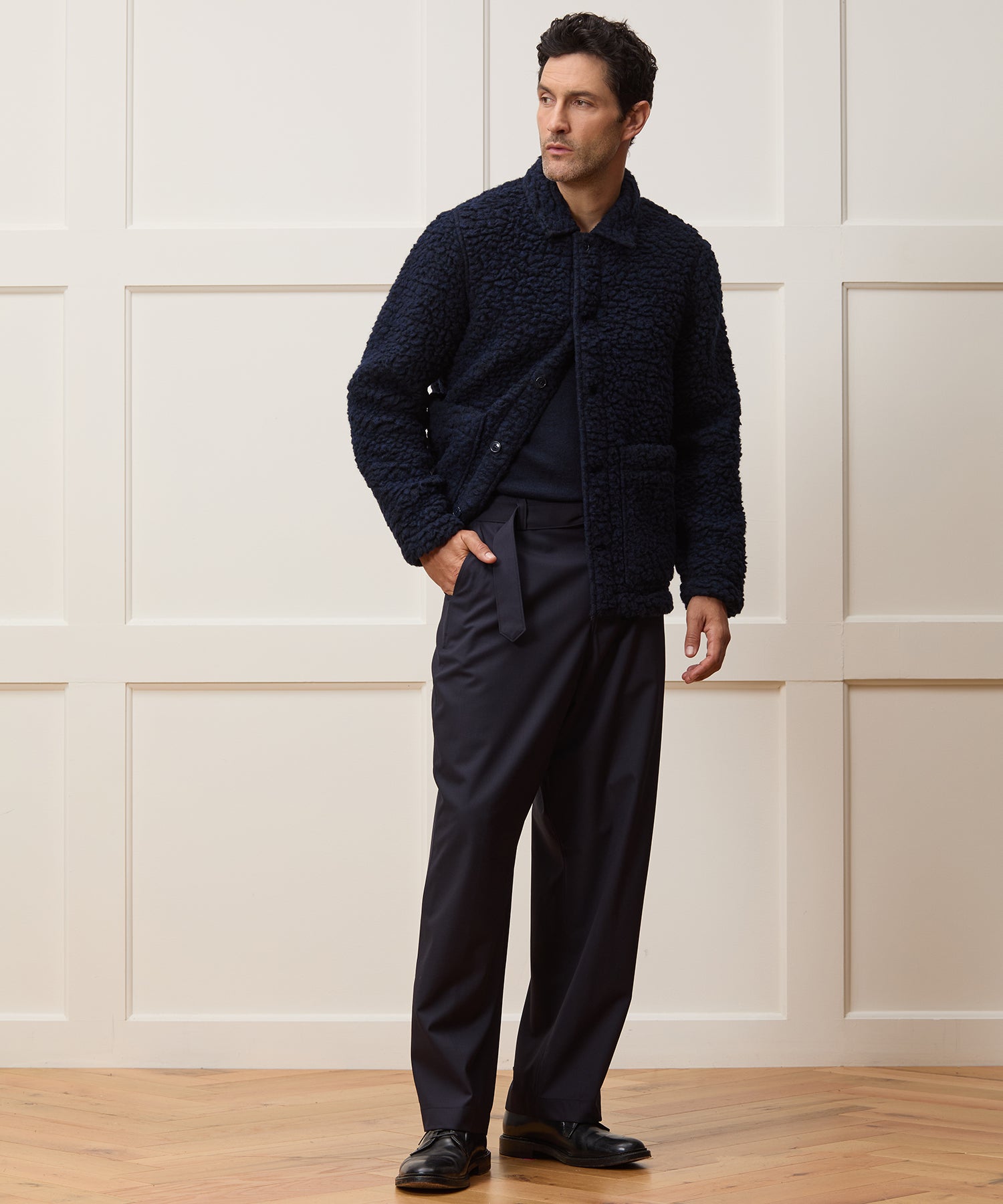Italian Sherpa Chore Coat - Image 3