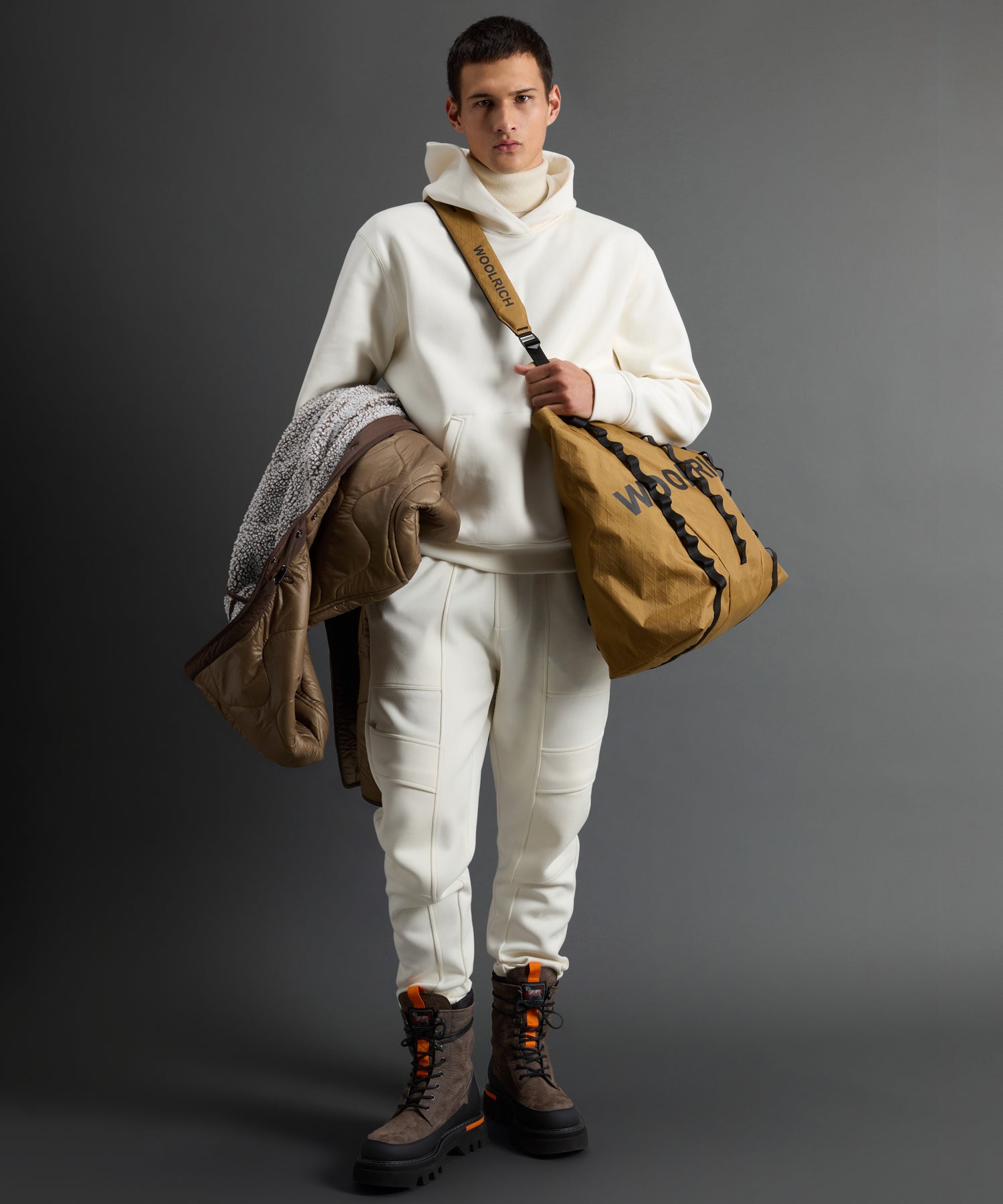 Todd Snyder X Woolrich Luxe Tech Hoodie - Image 2