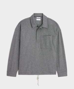 Cashmere Polo Overshirt