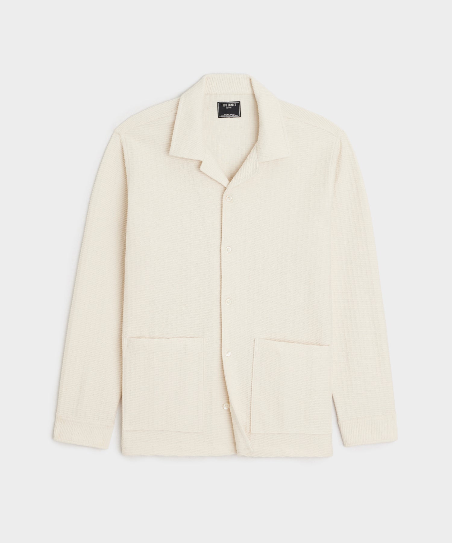 Textured Guayabera Shirt