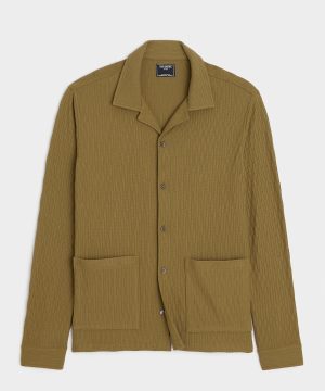 Textured Guayabera Shirt