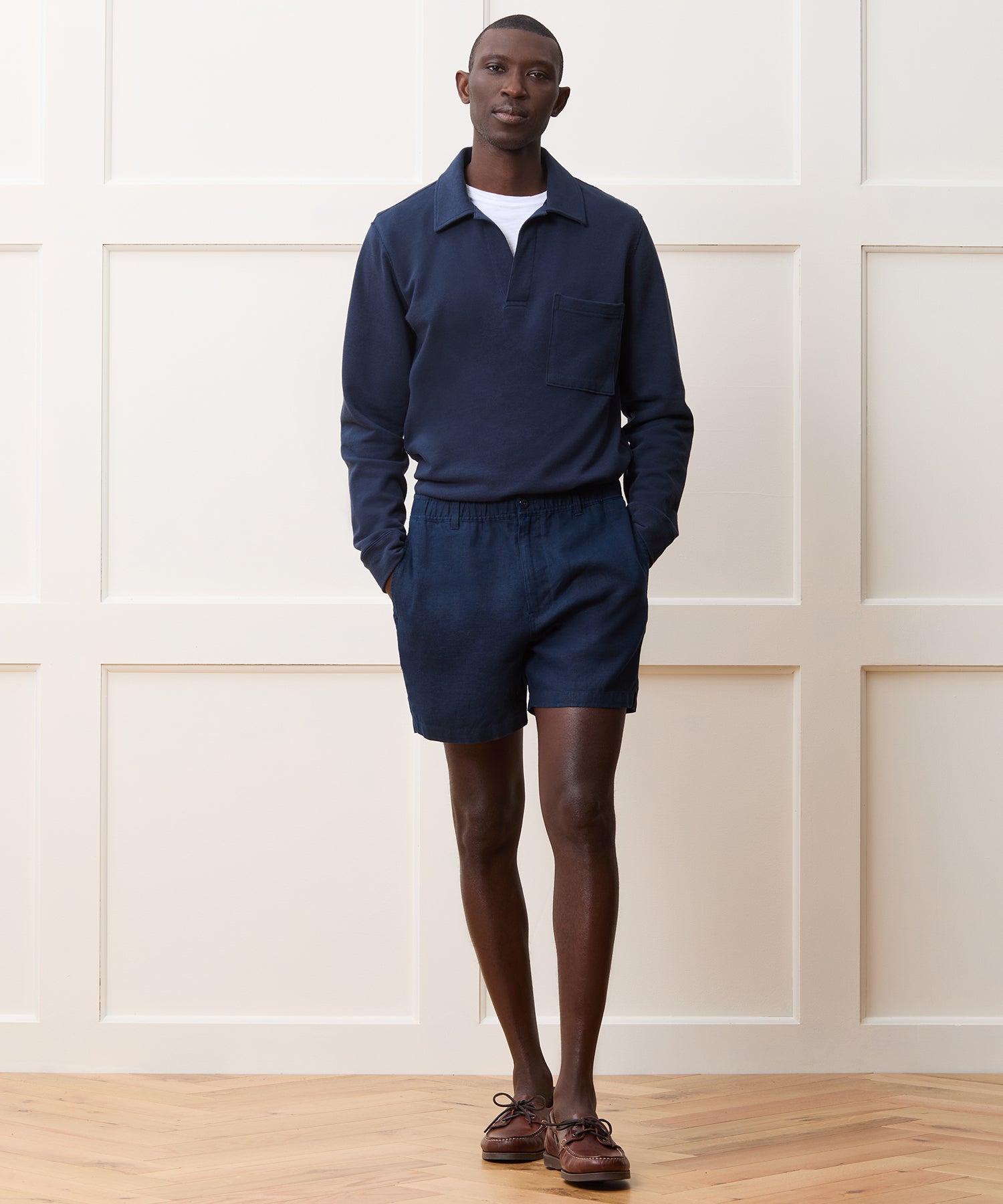 5 Linen Beachcomber Short - Image 3