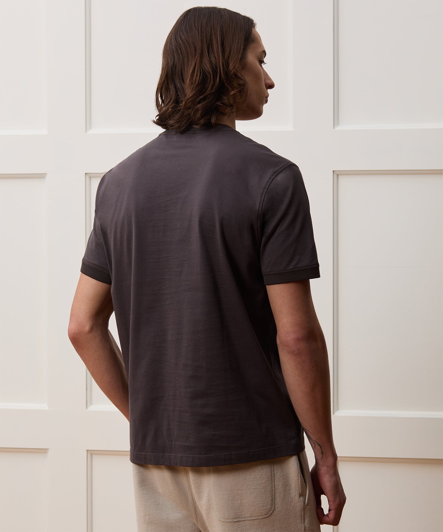 Classic Sea Island Cotton Tee - Image 5