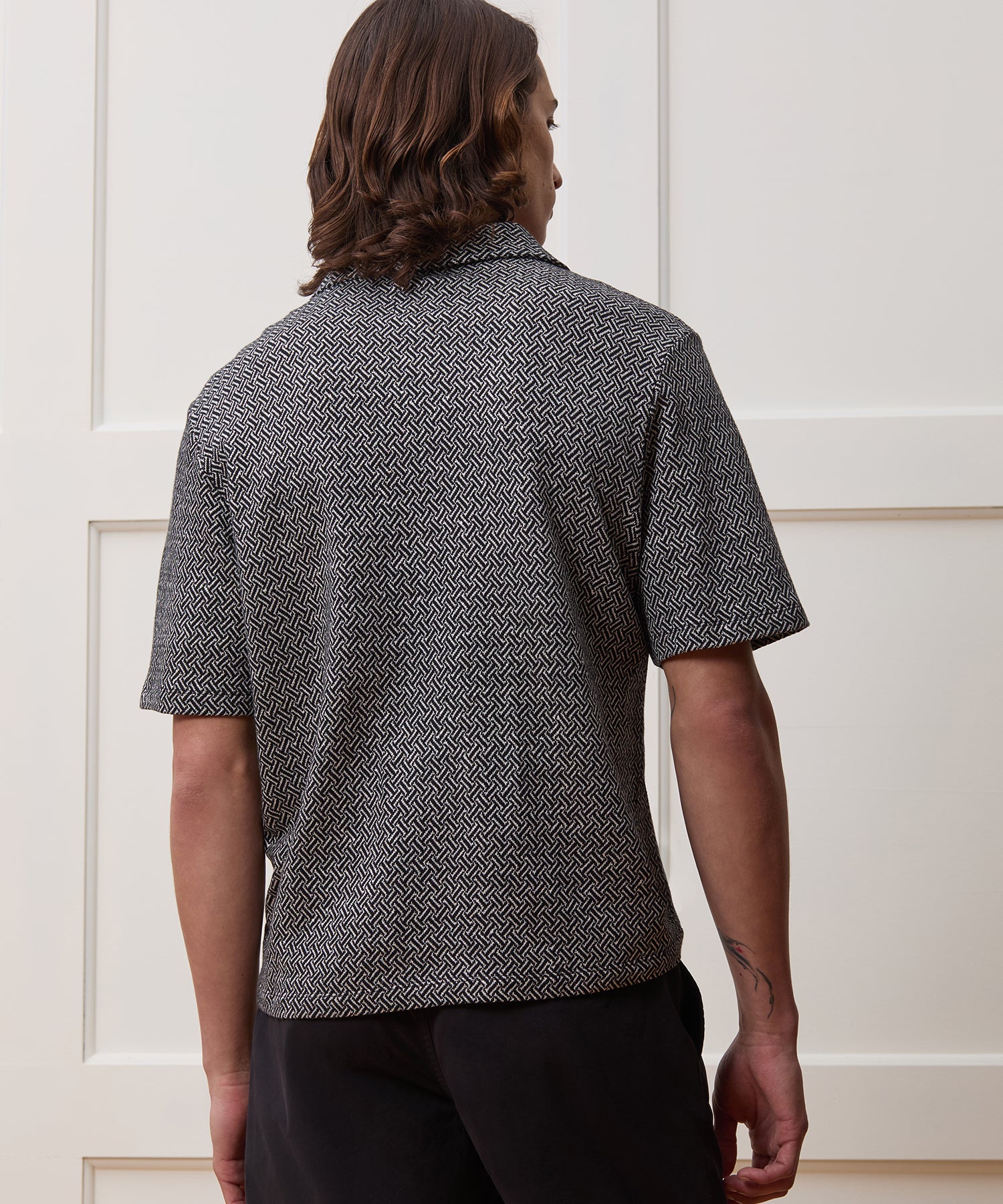 Relaxed Linen-Cotton Pocket Polo - Image 5