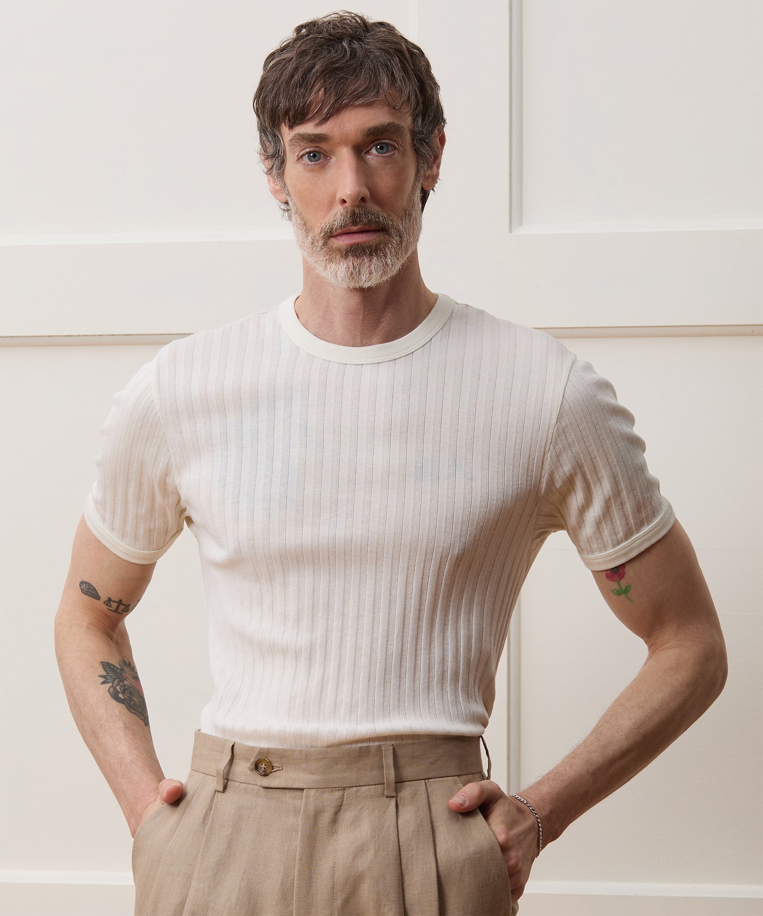 Ribbed Tee - Image 2