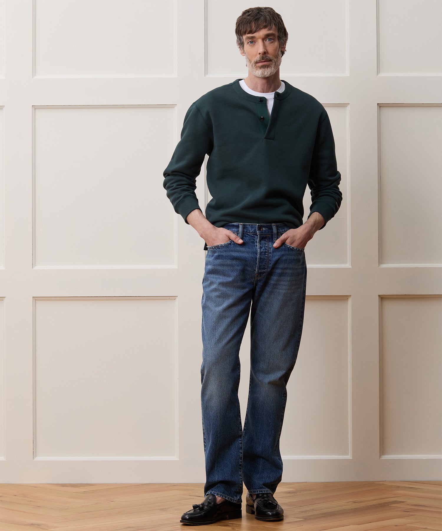 Champion Henley Sweatshirt - Image 3