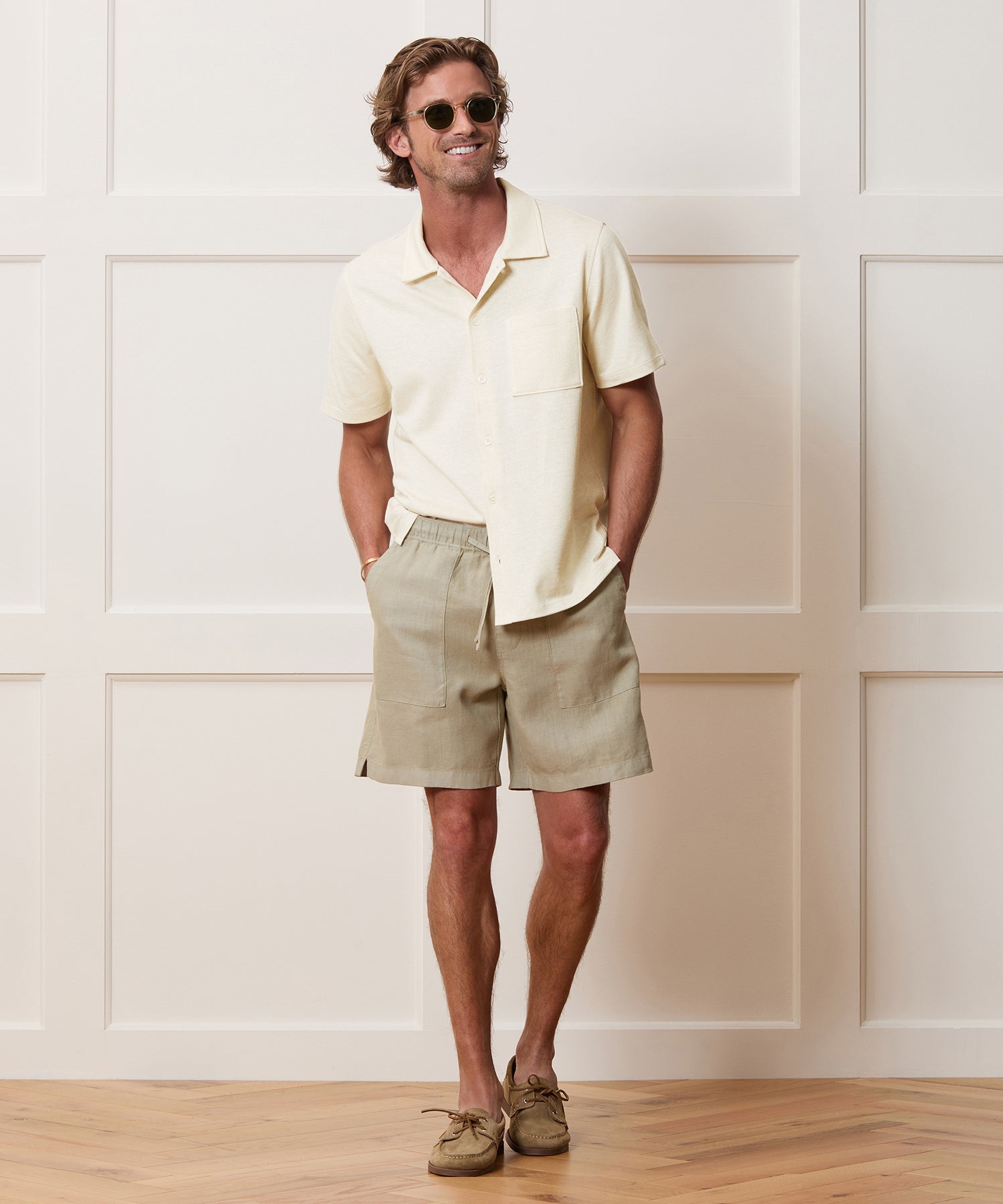 Linen-Cotton Polo - Image 3