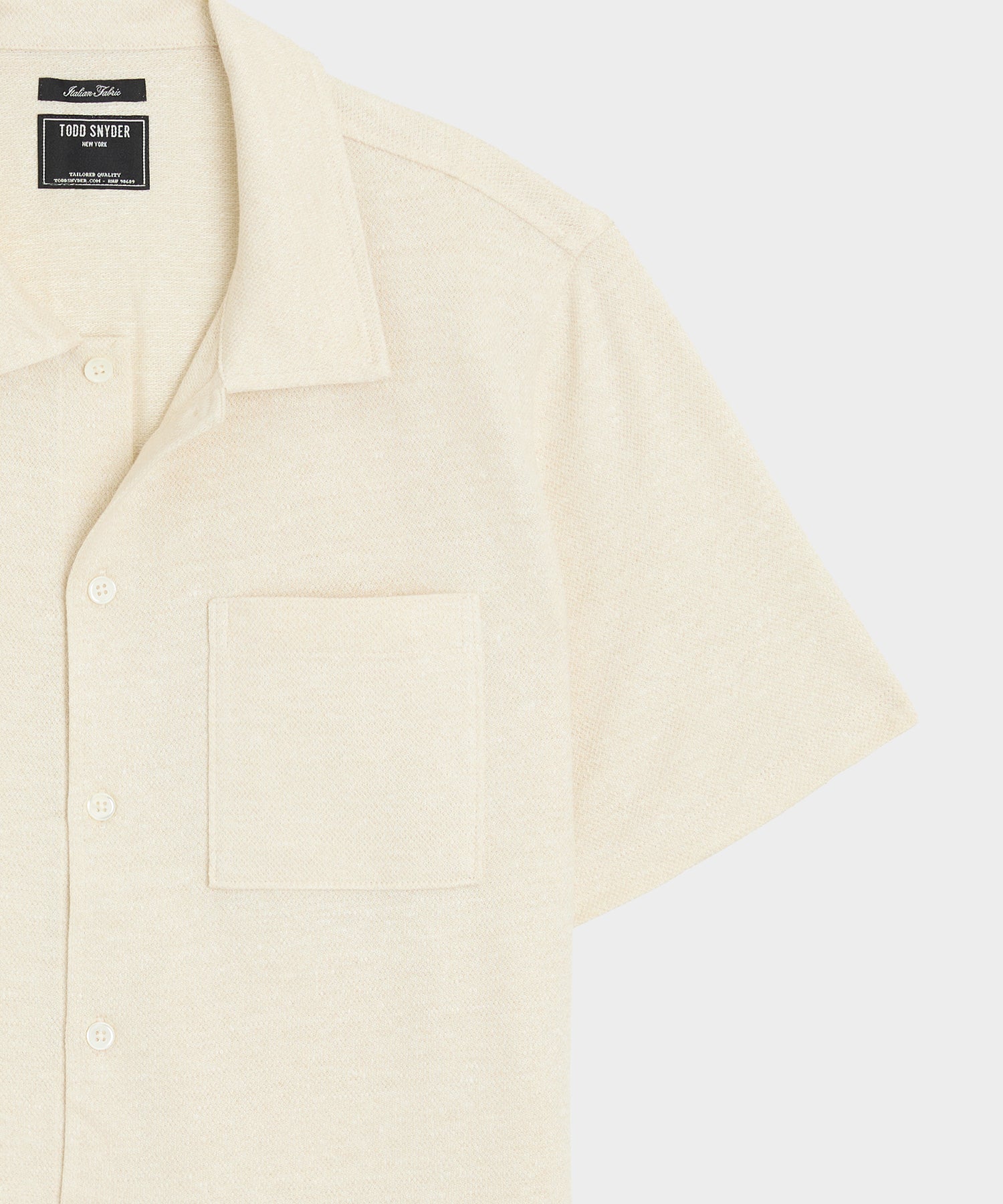 Linen-Cotton Polo - Image 6