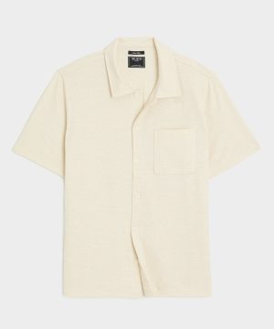 Linen-Cotton Polo