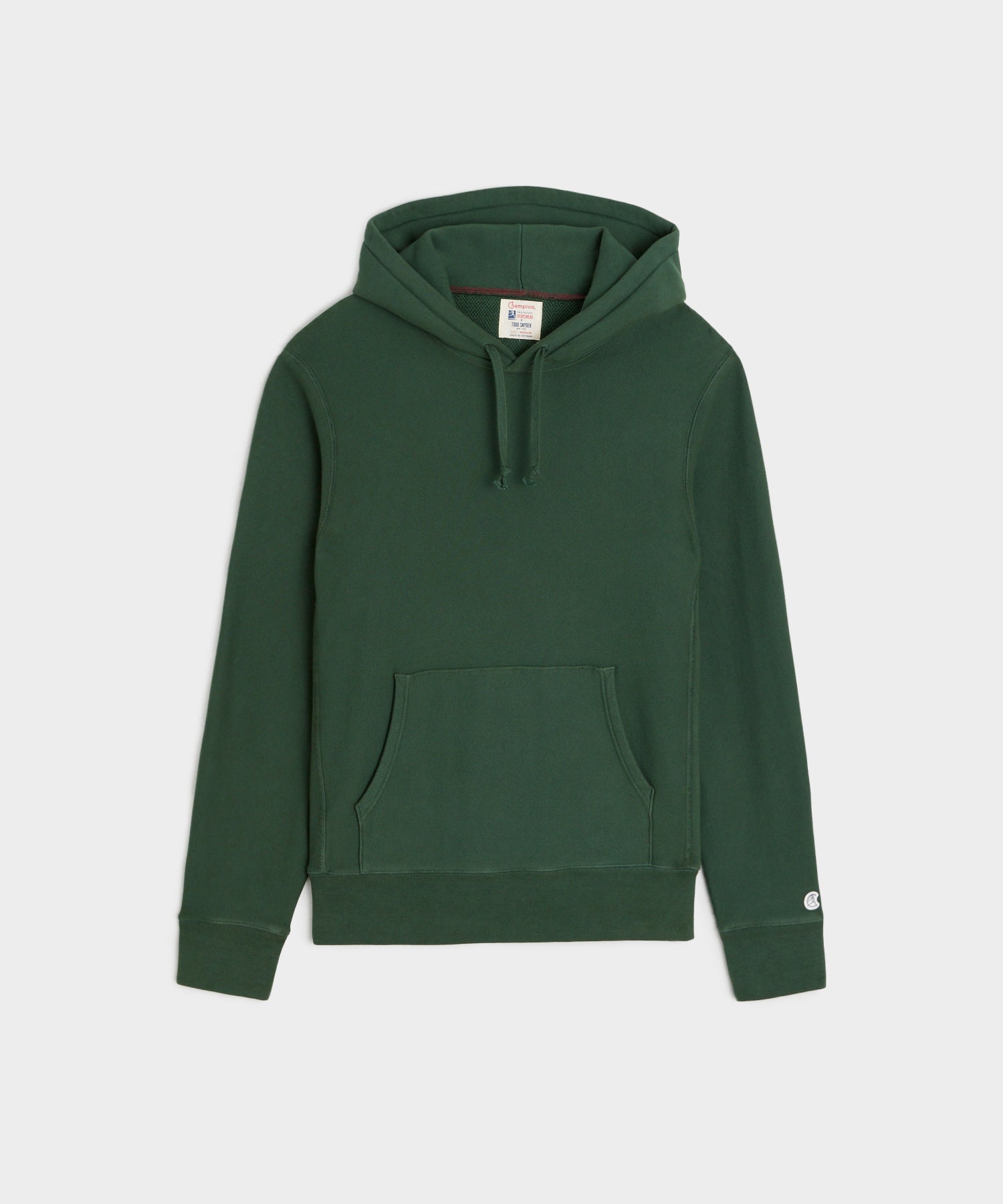 Champion Midweight Popover Hoodie Sweatshirt in Evergreen