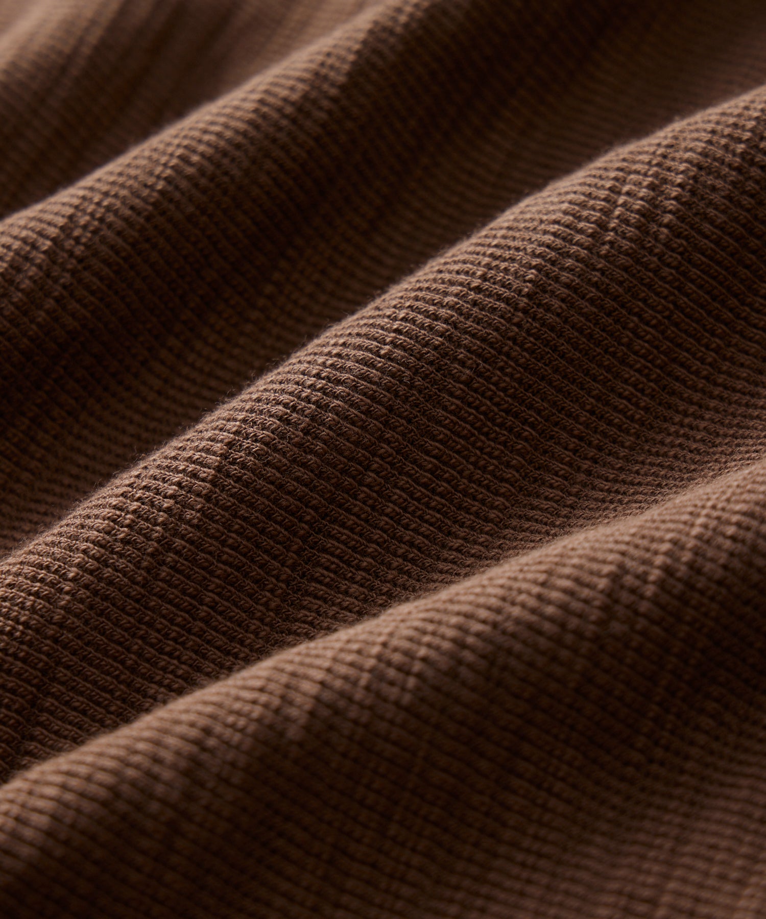 Lightweight Mini Waffle Henley - Image 6