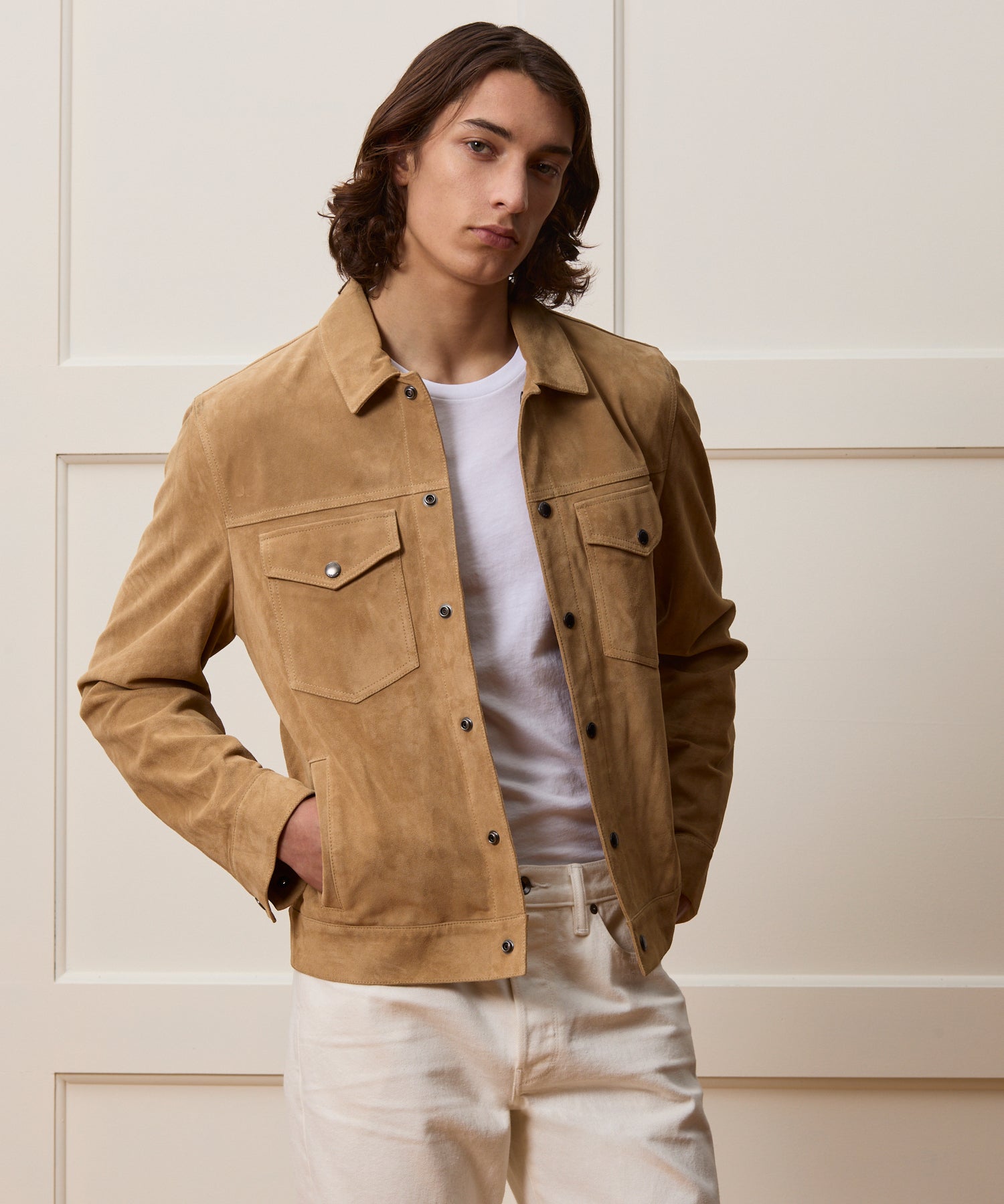 Italian Suede Dylan Jacket - Image 2