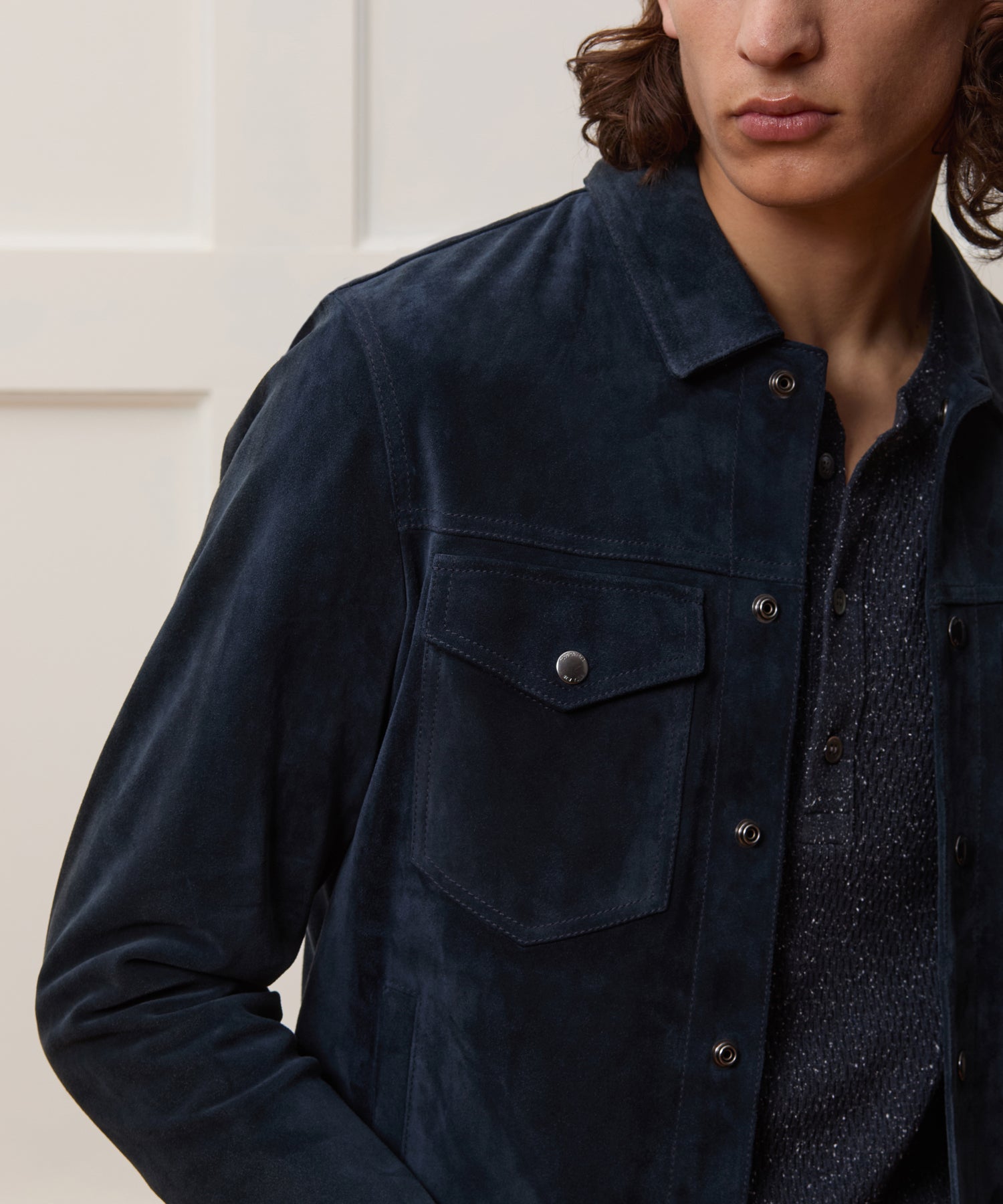 Italian Suede Dylan Jacket - Image 4