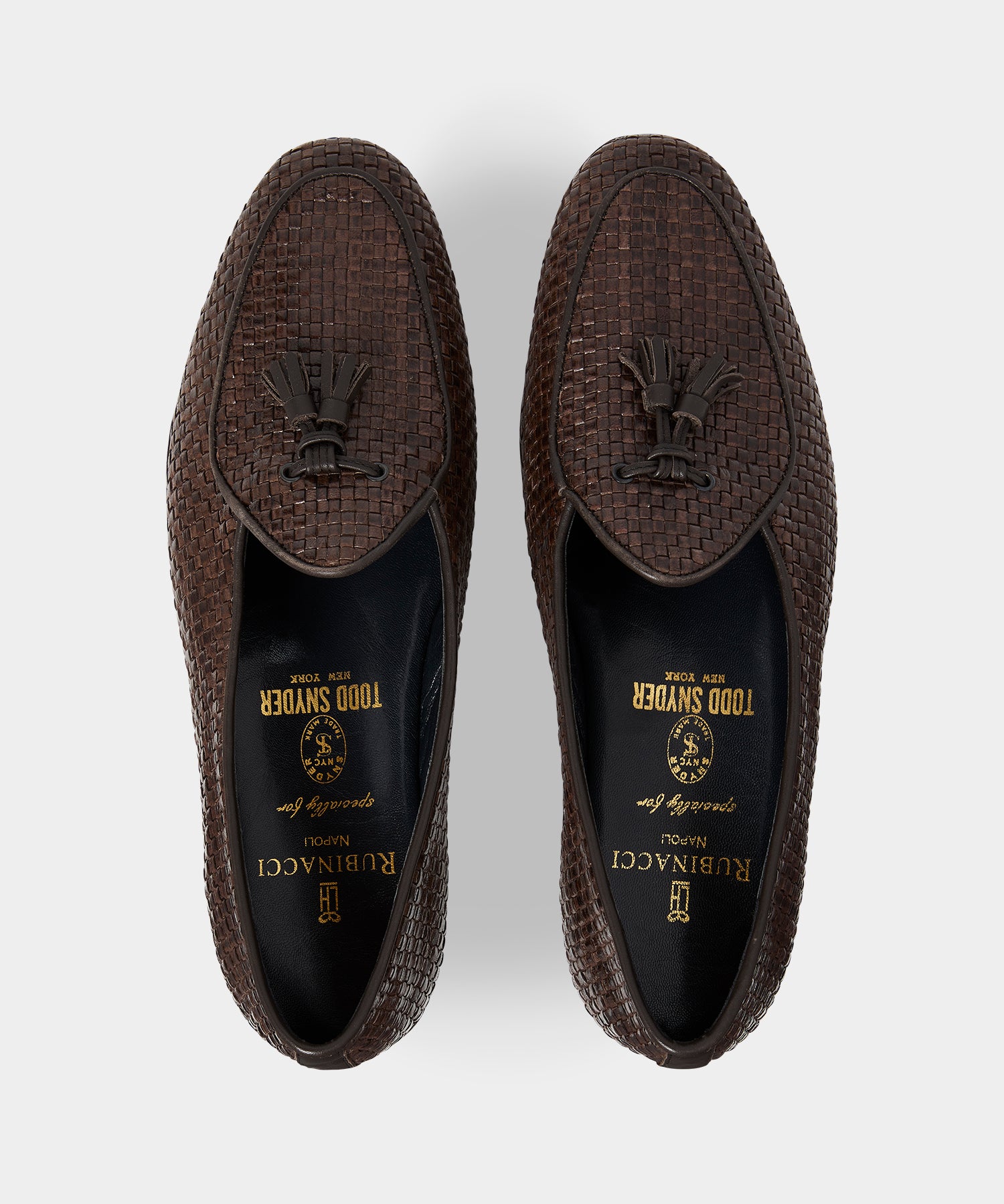 Todd Snyder X Rubinacci Woven Leather Marphy Loafer - Image 4