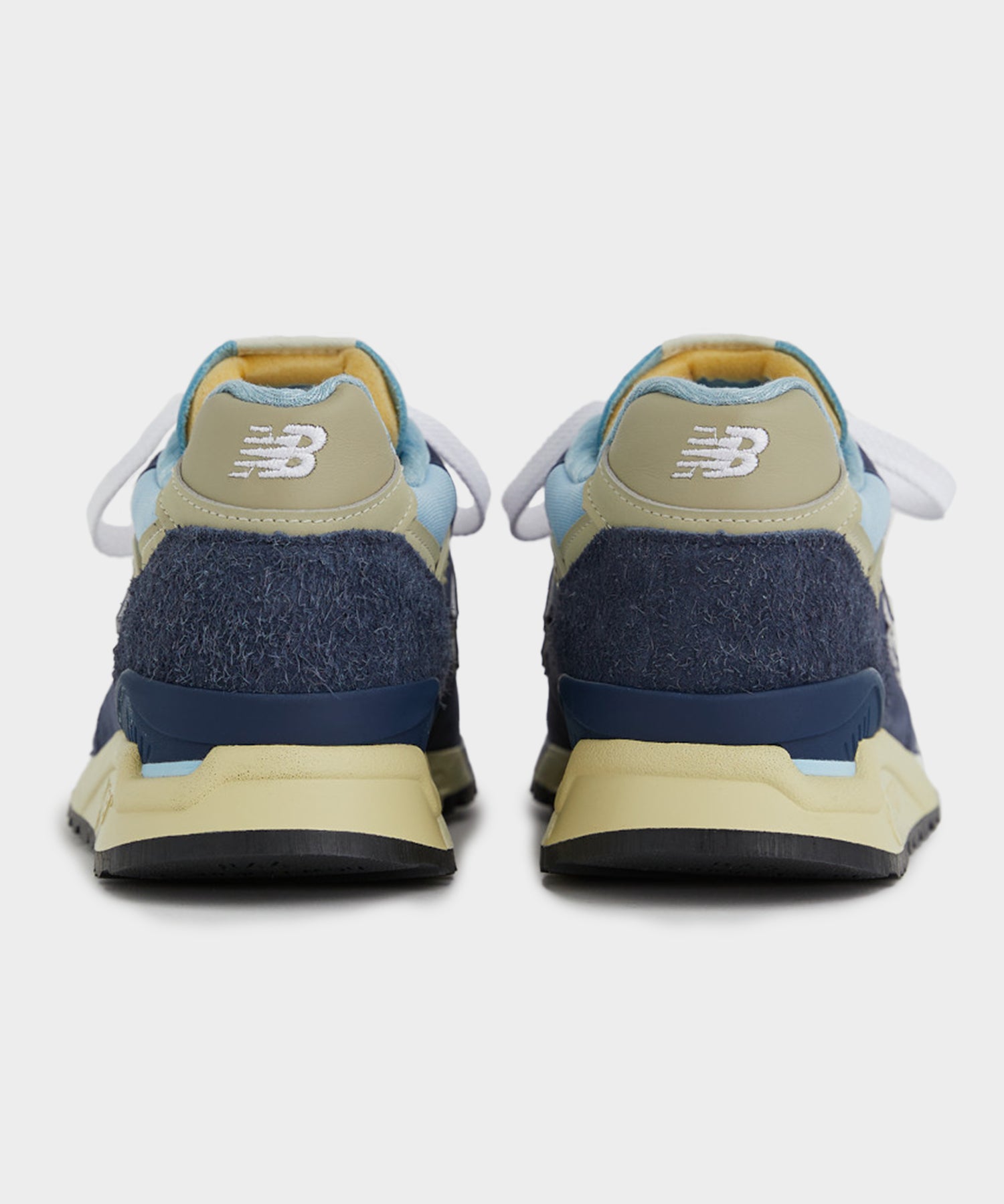 New Balance Made in USA 998 in Navy + Chrome Blue - Image 5