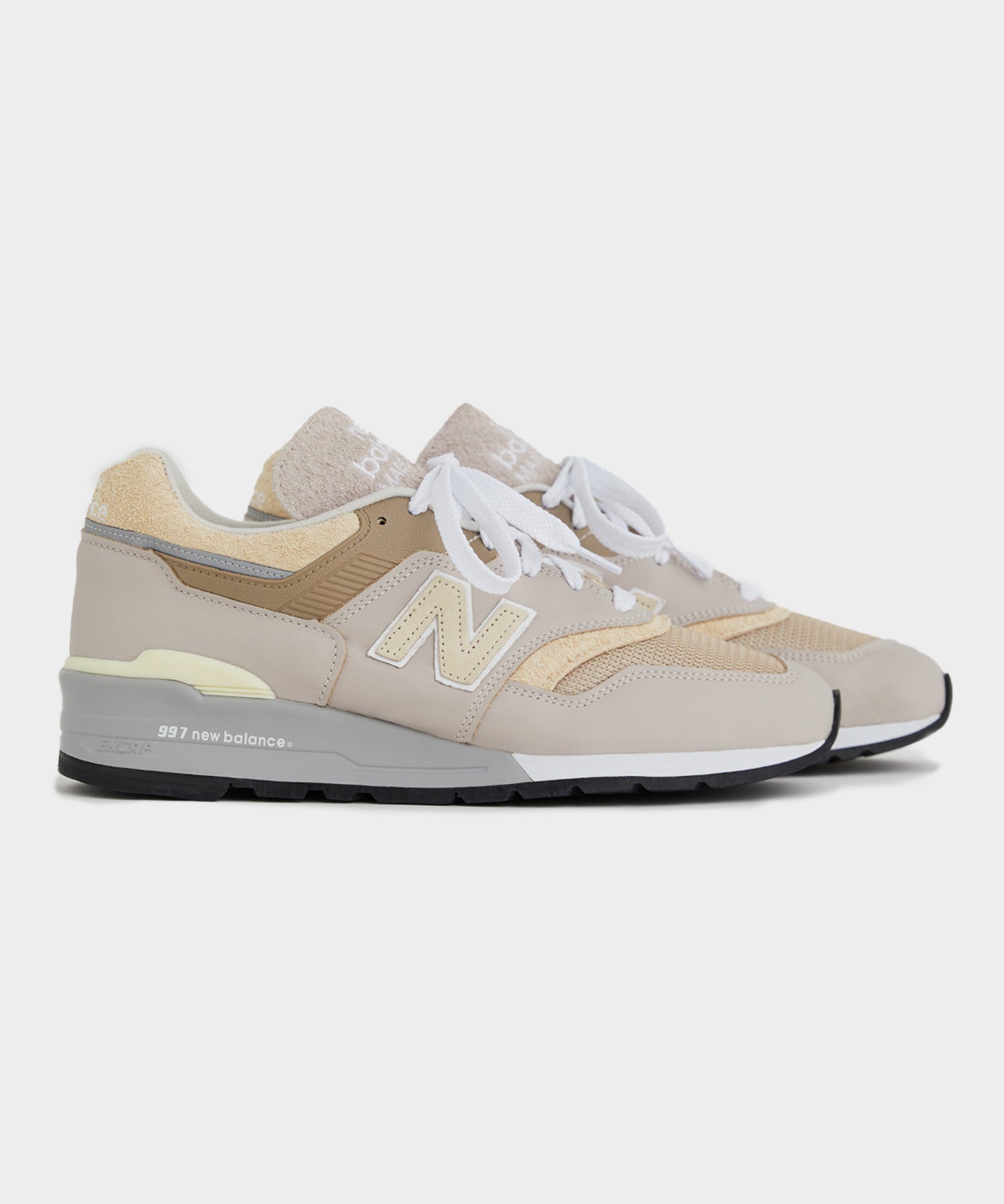 New Balance Made in USA 997 in Moonrock / Driftwood - Image 3