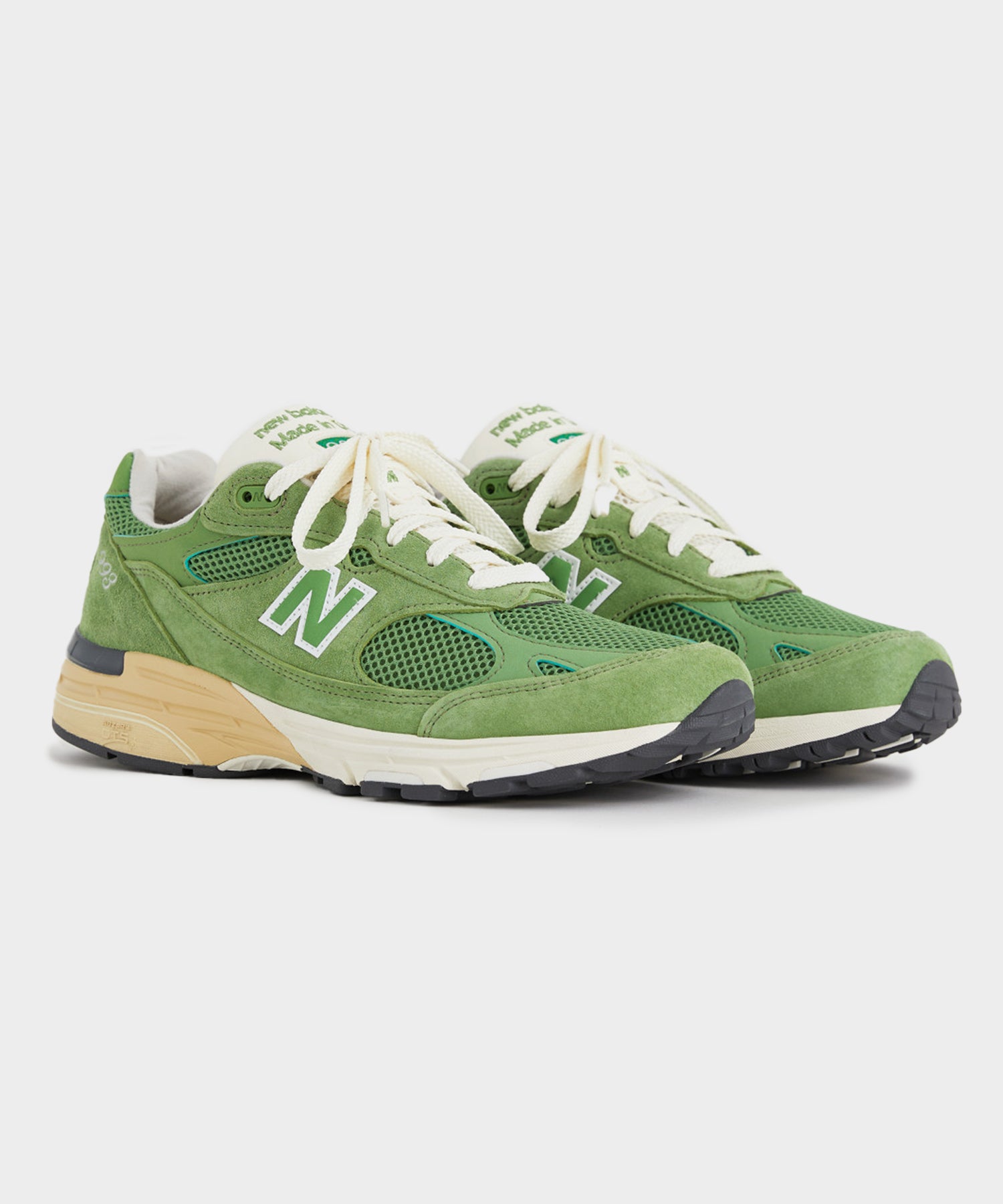New Balance Made in USA 993 in Chive Green - Image 4